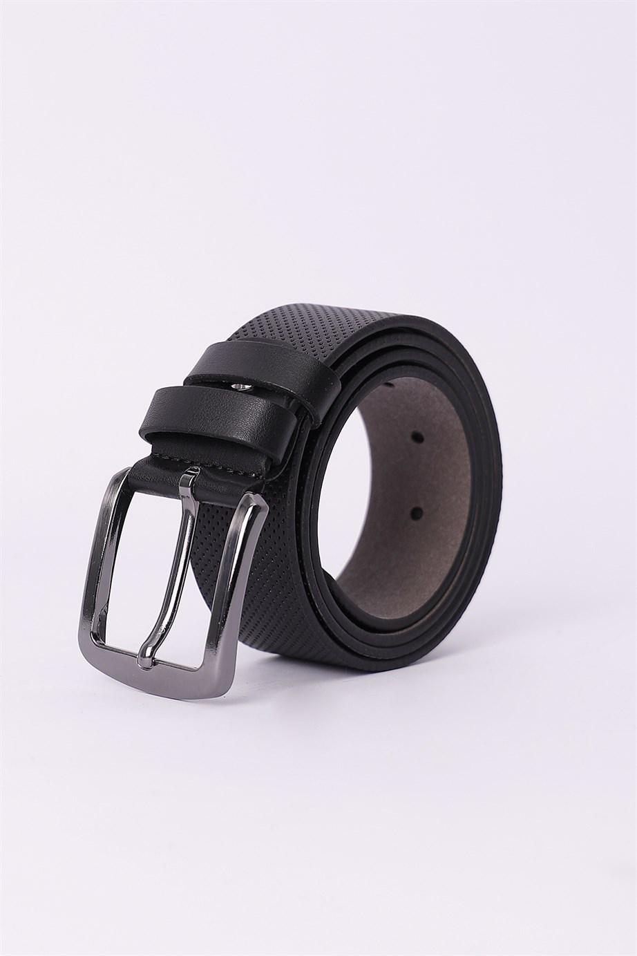 TUDORS Erkek 4 Cm Spor Lacivert Kemer
