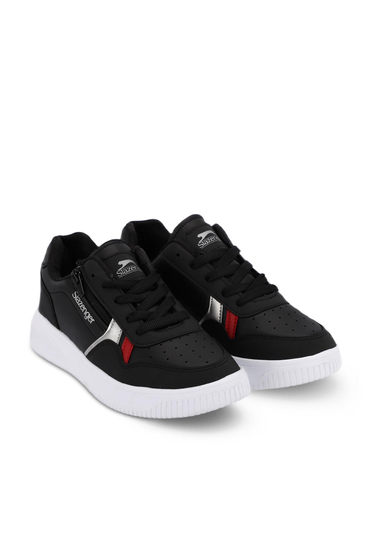 SLAZENGER MAJORITY I Sneaker Kadın Ayakkabı Siyah / Beyaz görsel 2