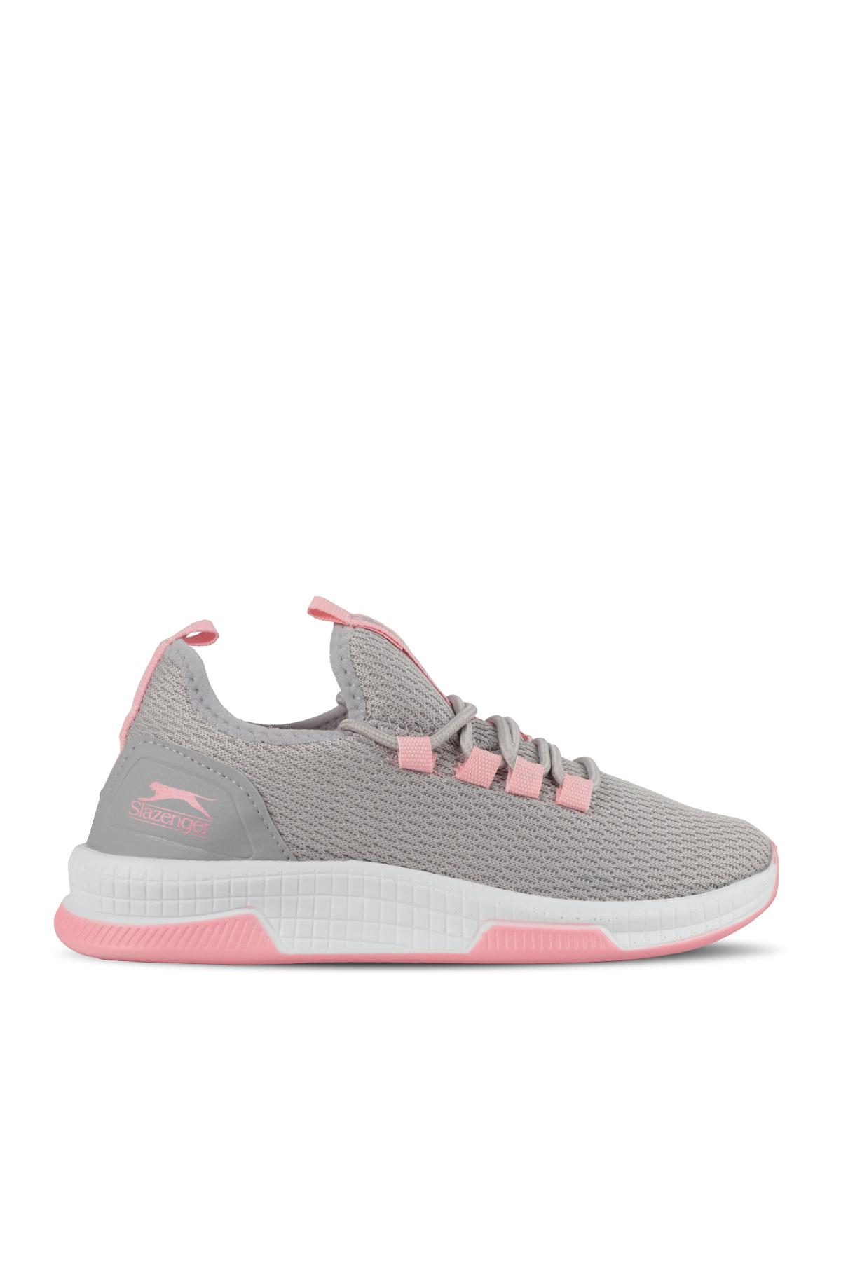 SLAZENGER ABENA I Kadın Sneaker Ayakkabı Gri / Pembe