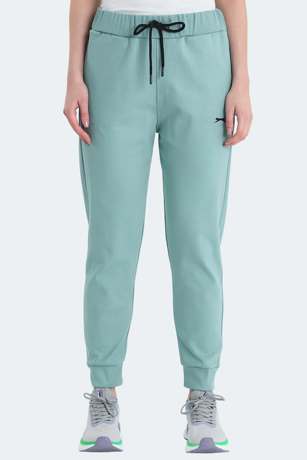 SLAZENGER VETERAN RBN Kadın Cepli Yeşil Eşofman Altı görsel 4