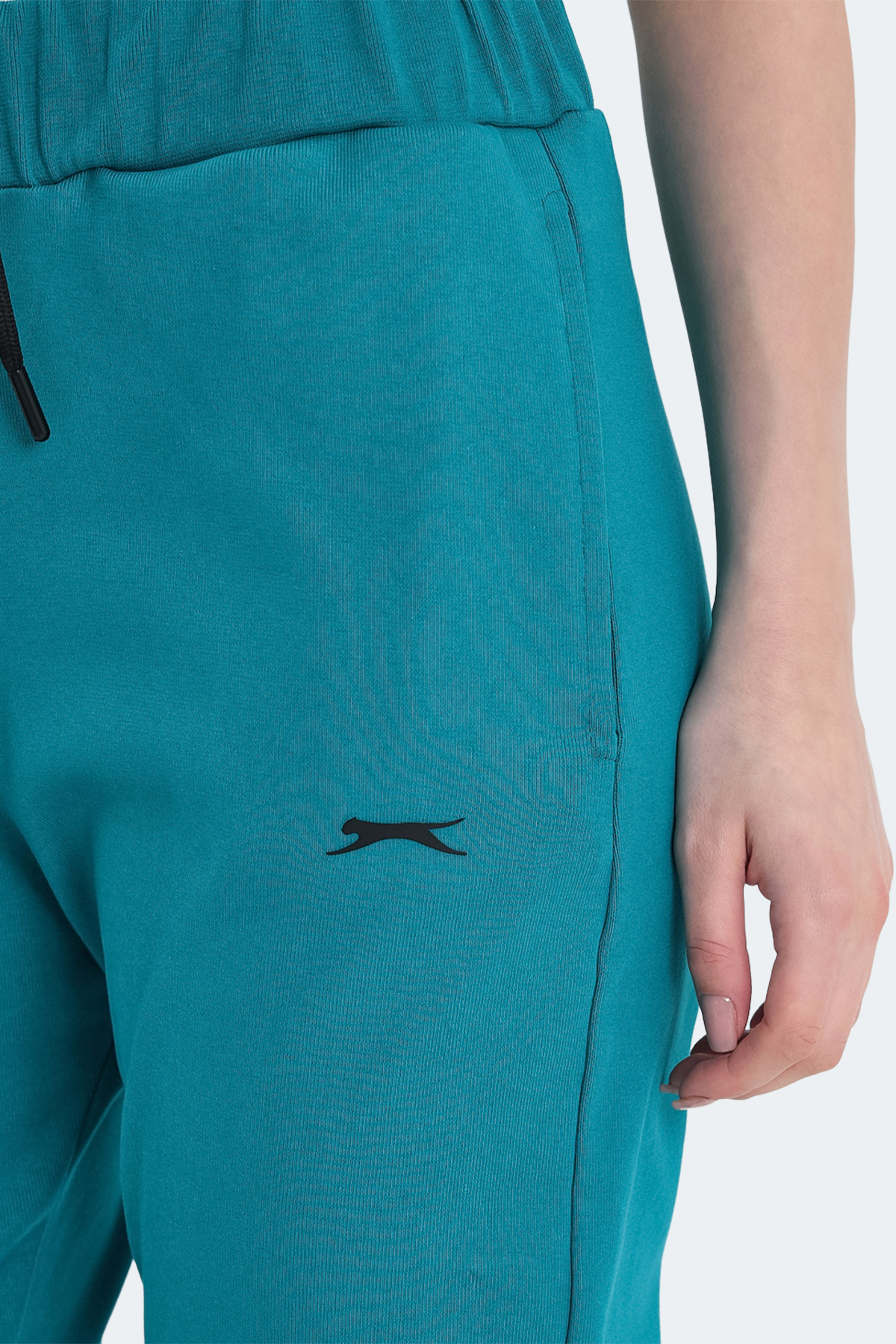 SLAZENGER VETERAN RBN Kadın Cepli Turkuaz Eşofman Altı görsel 6