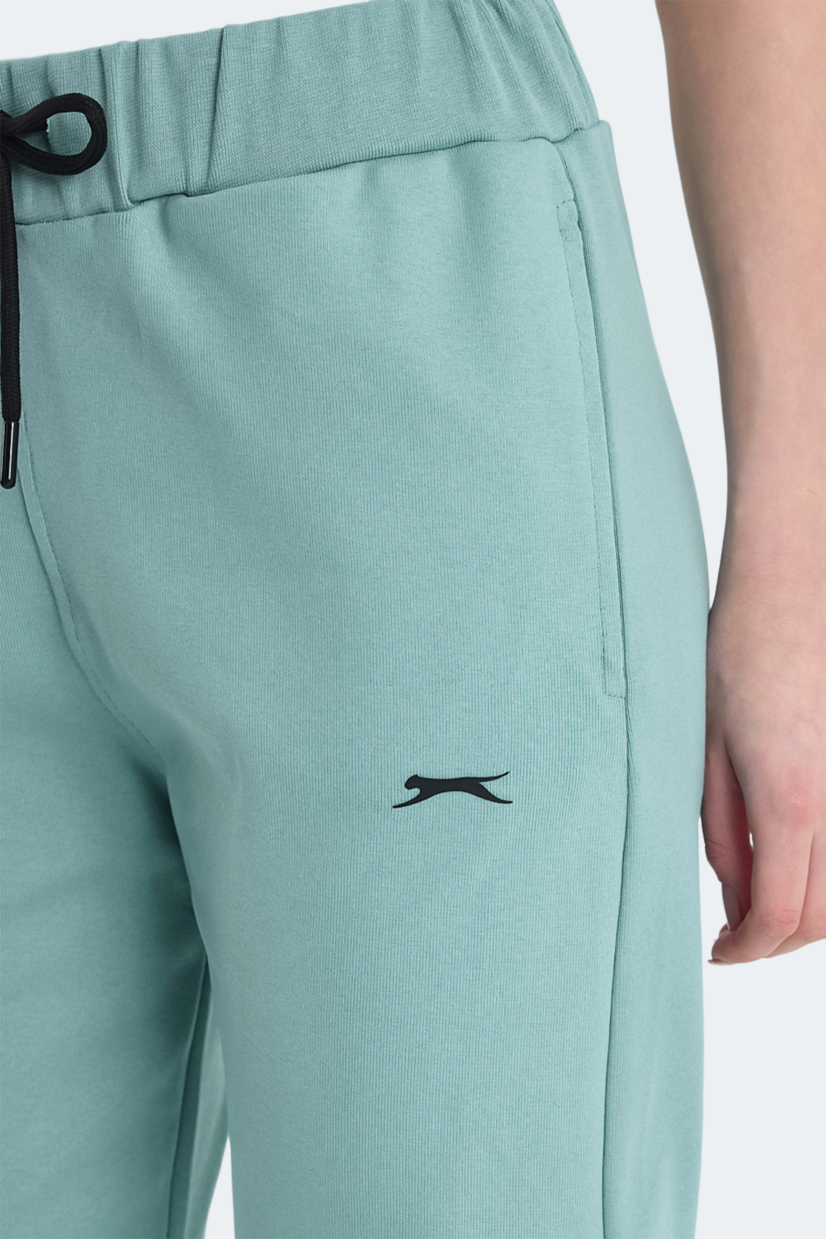 SLAZENGER VETERAN RBN Kadın Cepli Yeşil Eşofman Altı görsel 6