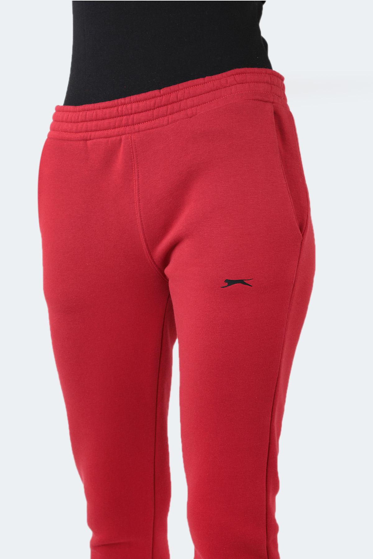 SLAZENGER KEVORK Kadın Eşofman Altı Kırmızı görsel 5