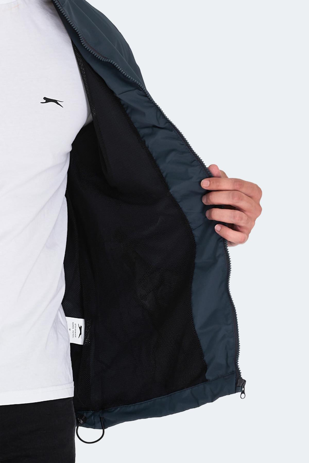 SLAZENGER RAREN Erkek Petrol Yağmurluk görsel 5