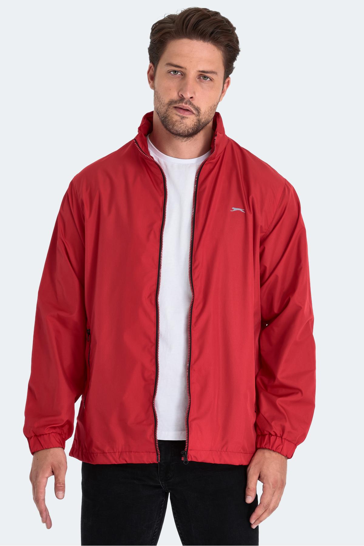 SLAZENGER RAREN Erkek Yağmurluk Kırmızı görsel 3