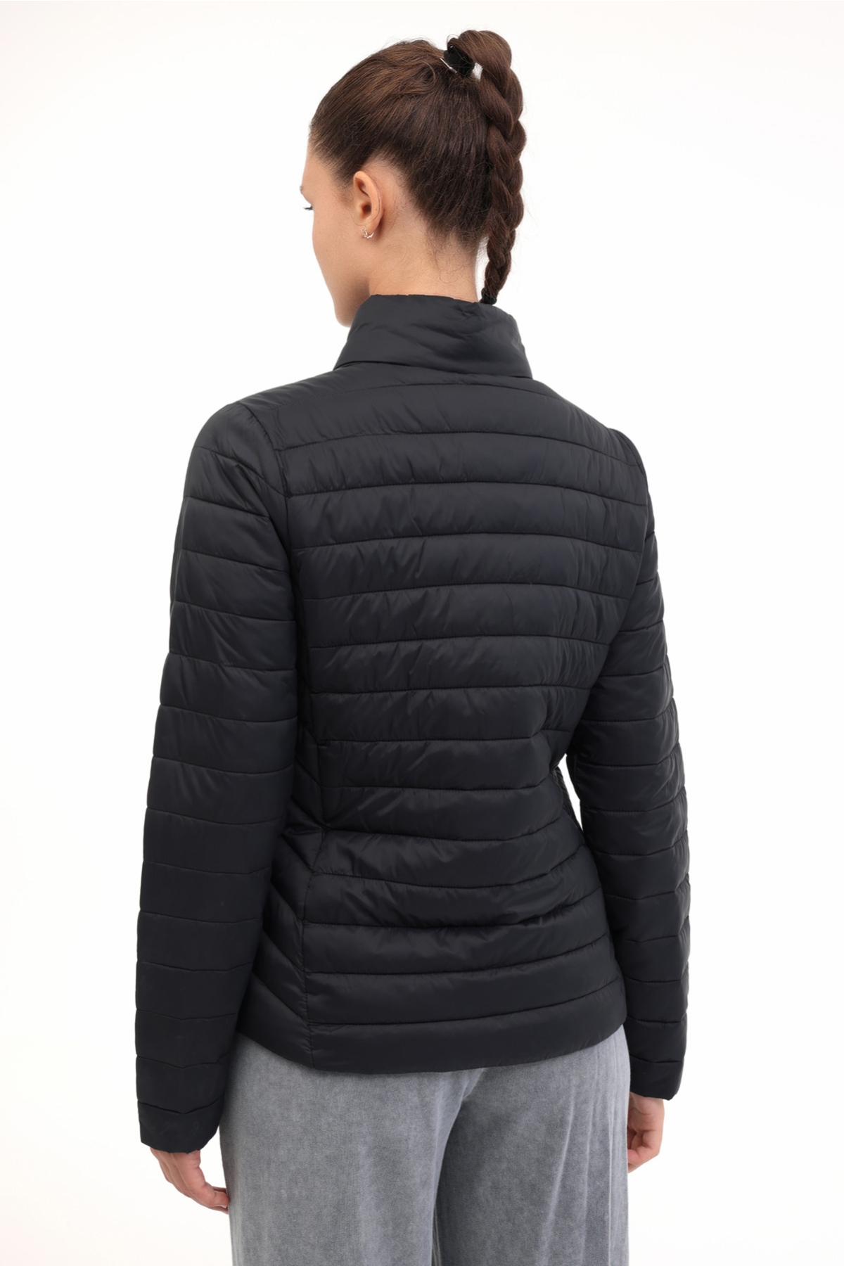 Lumberjack WB PADDED 1SN28 5PR Siyah Kadın Mont görsel 2