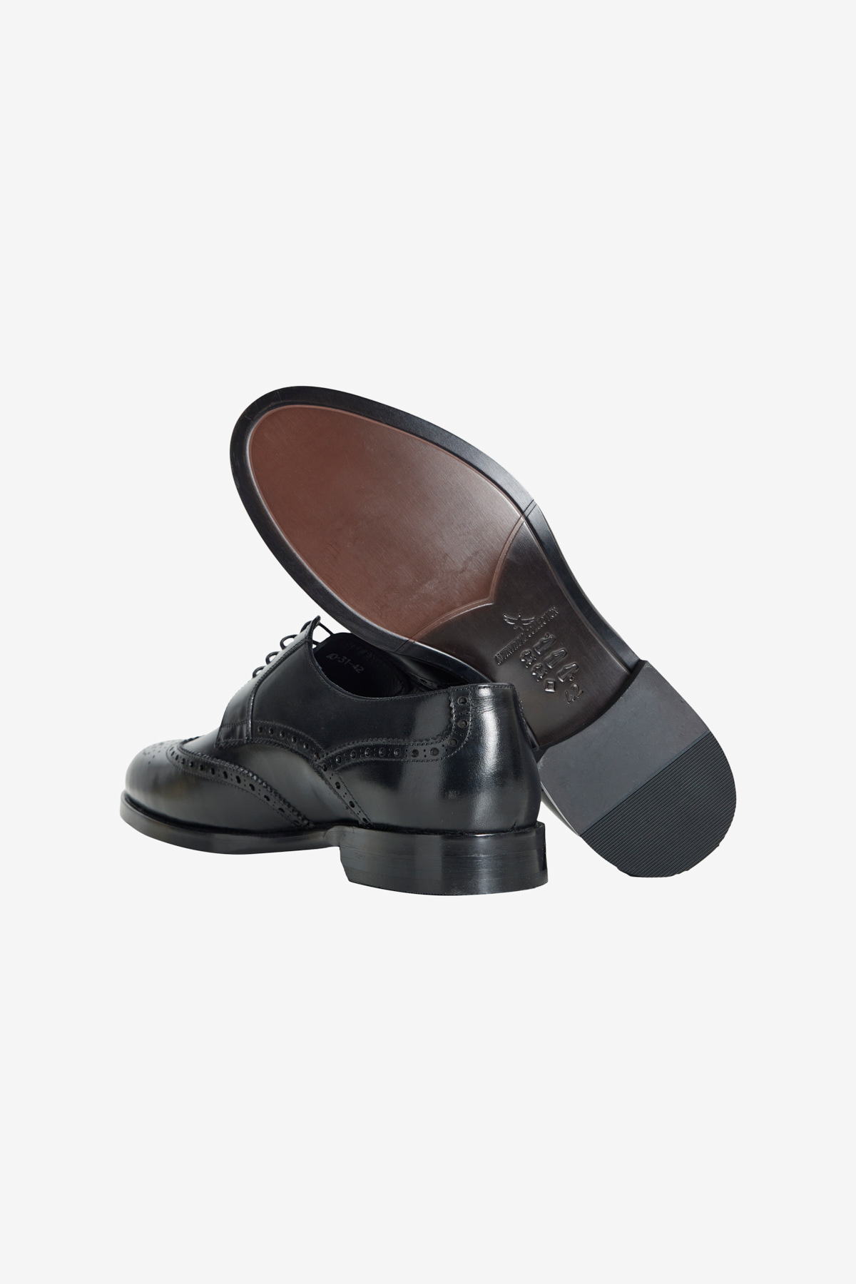 Altınyıldız Classics Erkek Siyah %100 Deri Bağcıklı Rahat Klasik Ayakkabı görsel 4