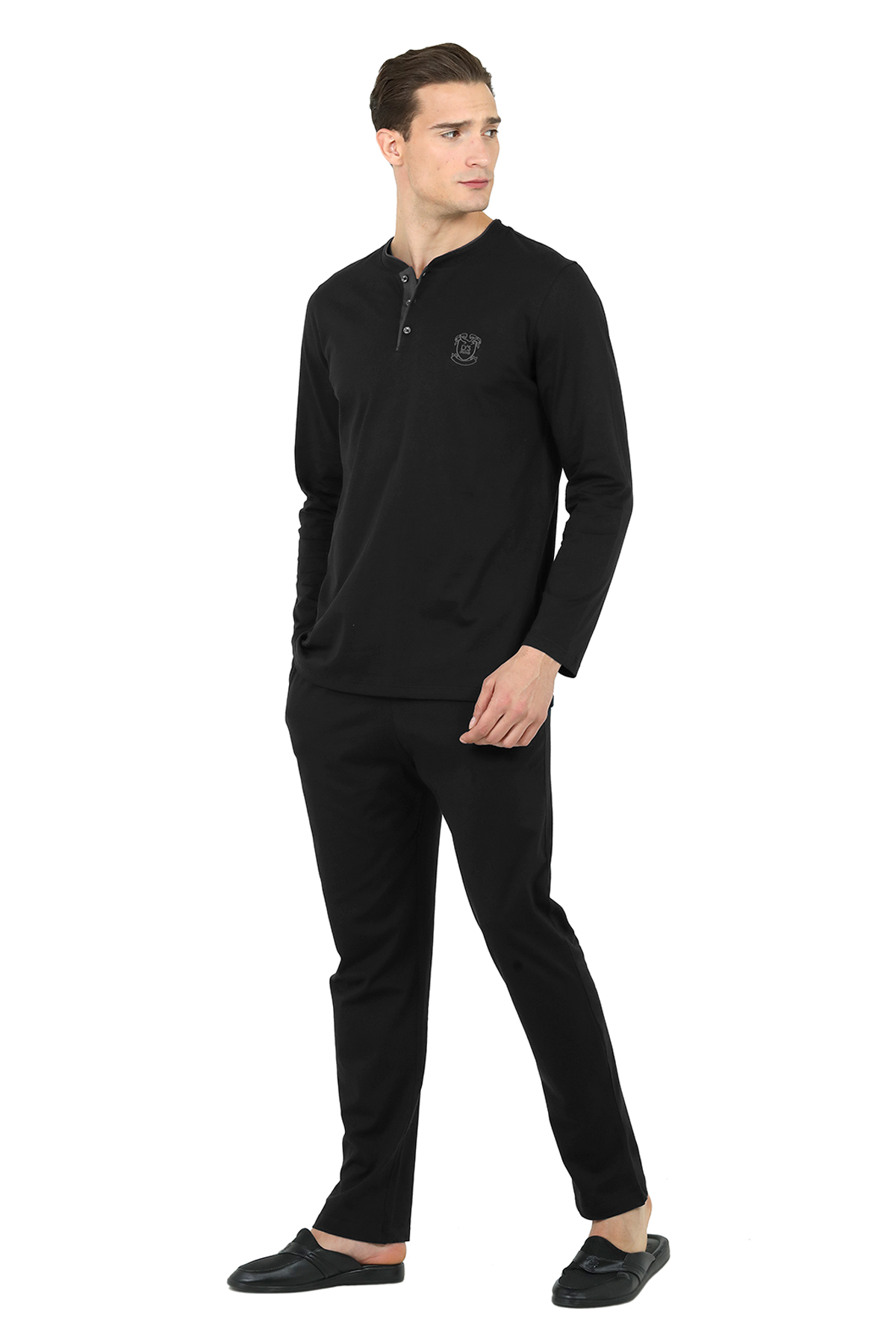 D'S damat Regular Fit Pamuk Pijama Takımı