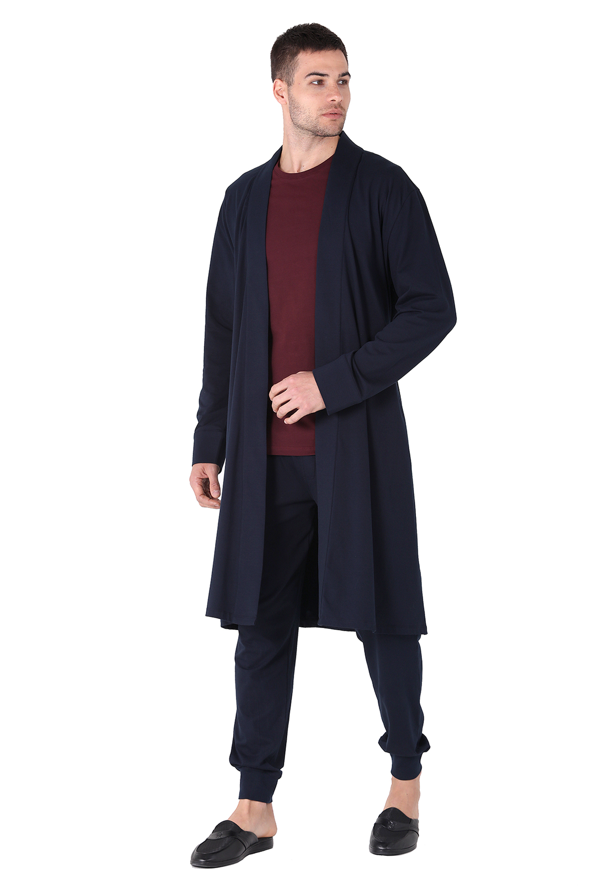 D'S damat Basic Erkek Sabahlık