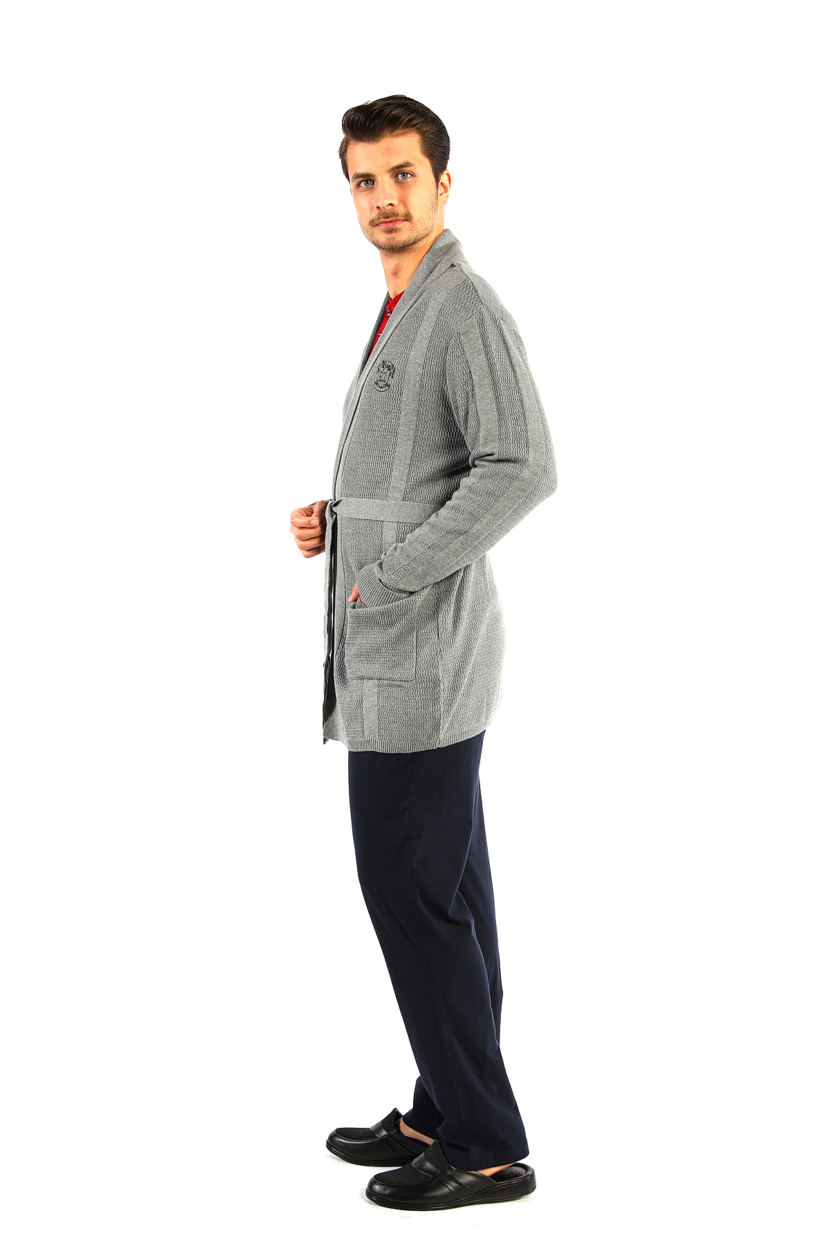 D'S damat Rob Triko GRİ görsel 2