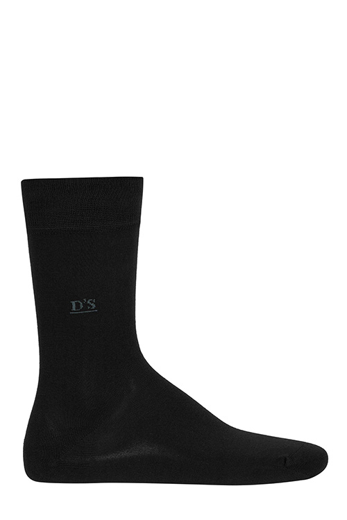 D'S damat Bambu Çorap SİYAH görsel 3