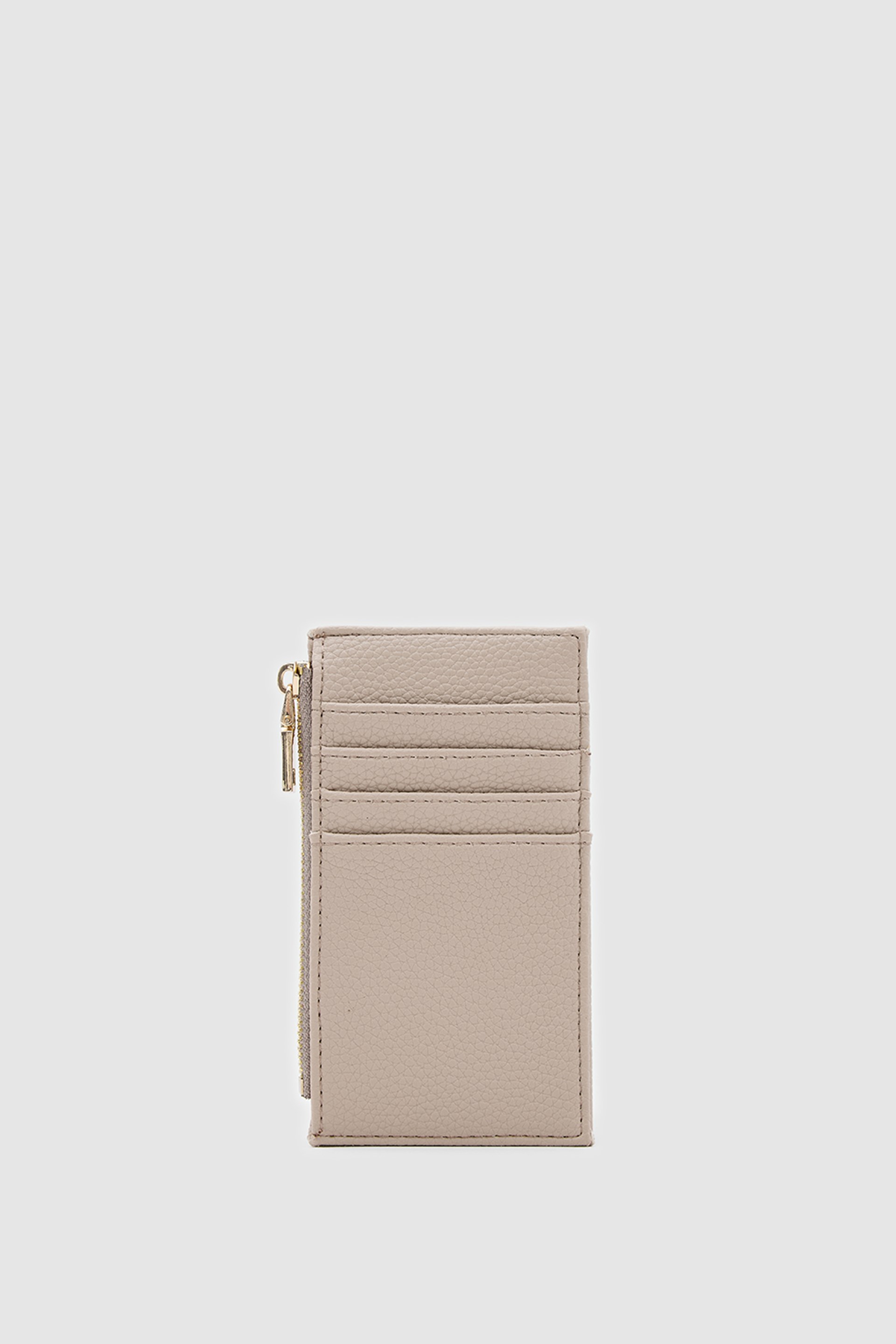 Shulebags Linn Dokulu Kadın Kartlık Bej