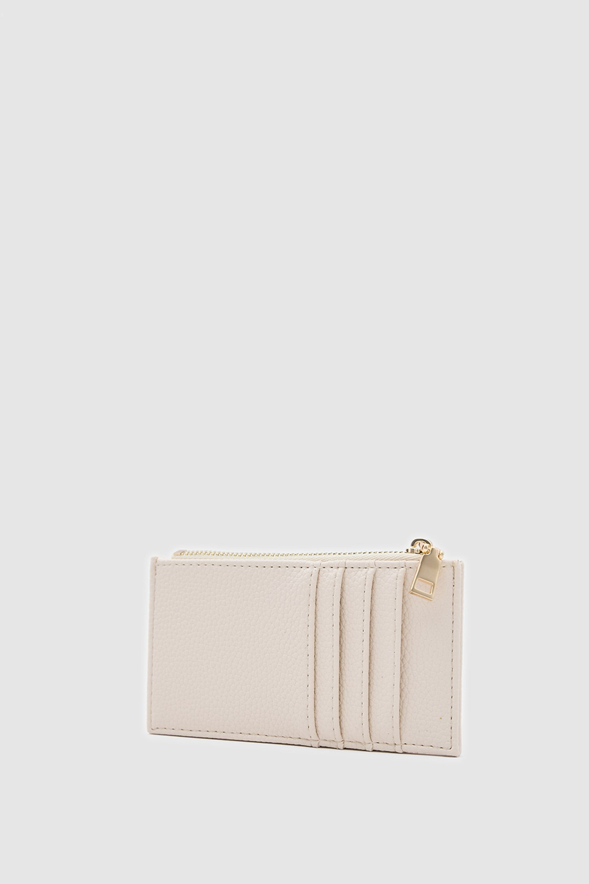 Shulebags Linn Dokulu Kadın Kartlık Krem görsel 3