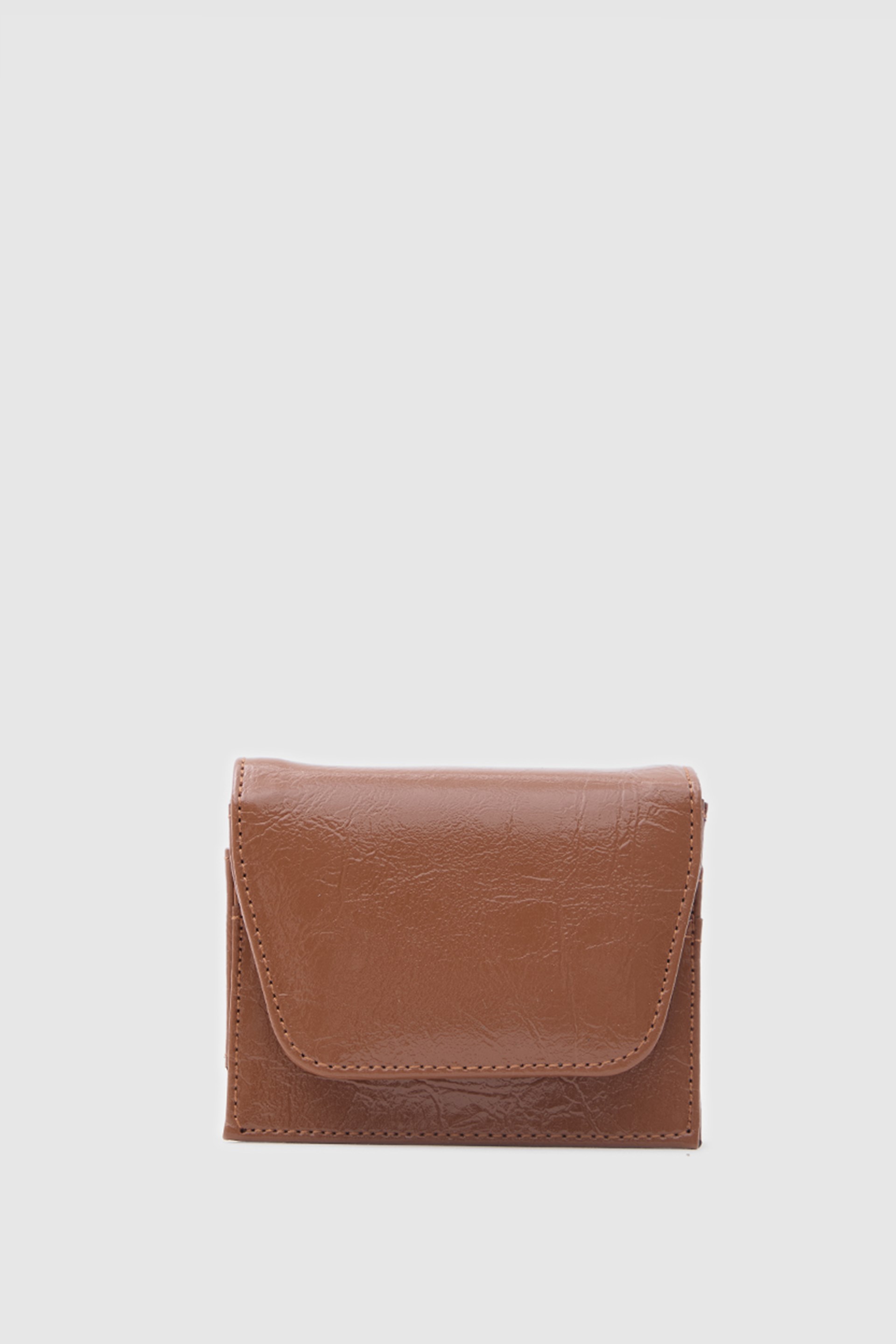 Shulebags Leya Ayna Ve Ruj Cepli Kadın Cüzdan Taba