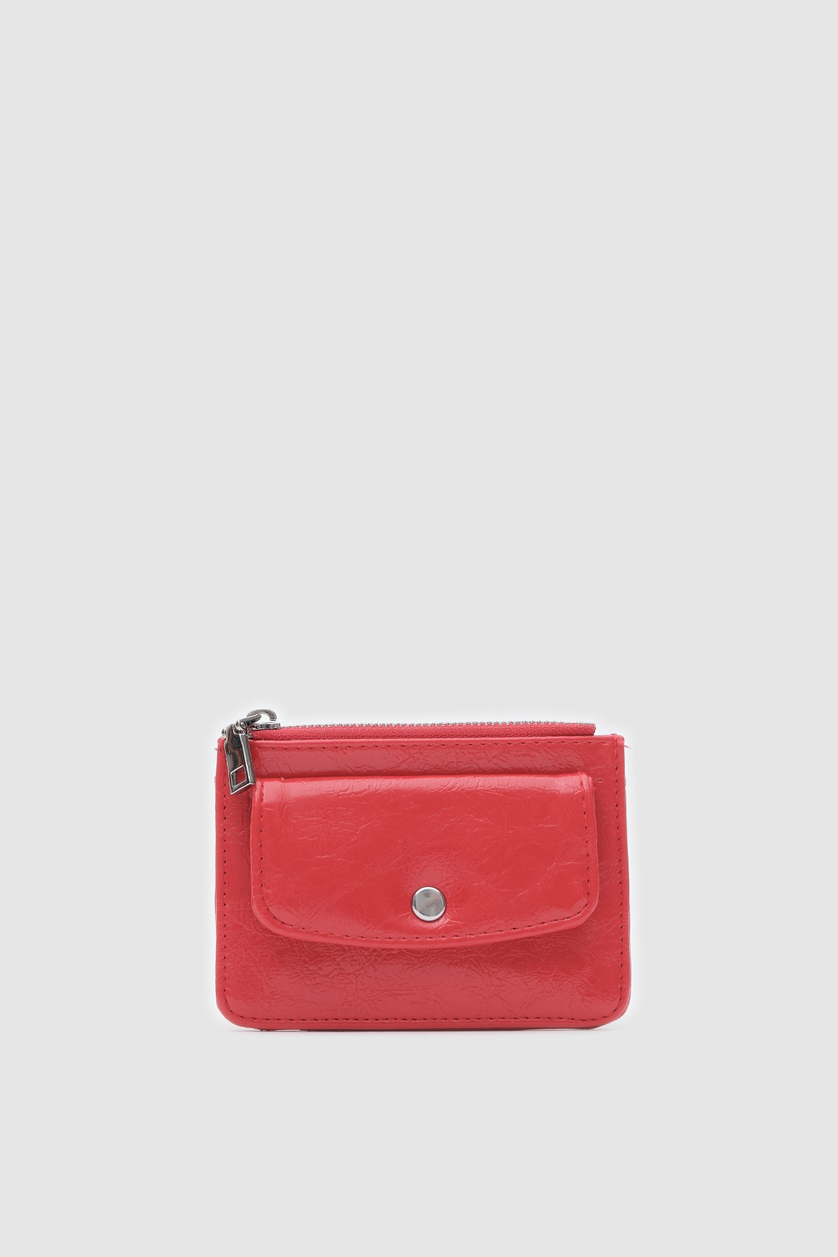 Shulebags Carry Kapaklı Kadın Kartlık Kırmızı
