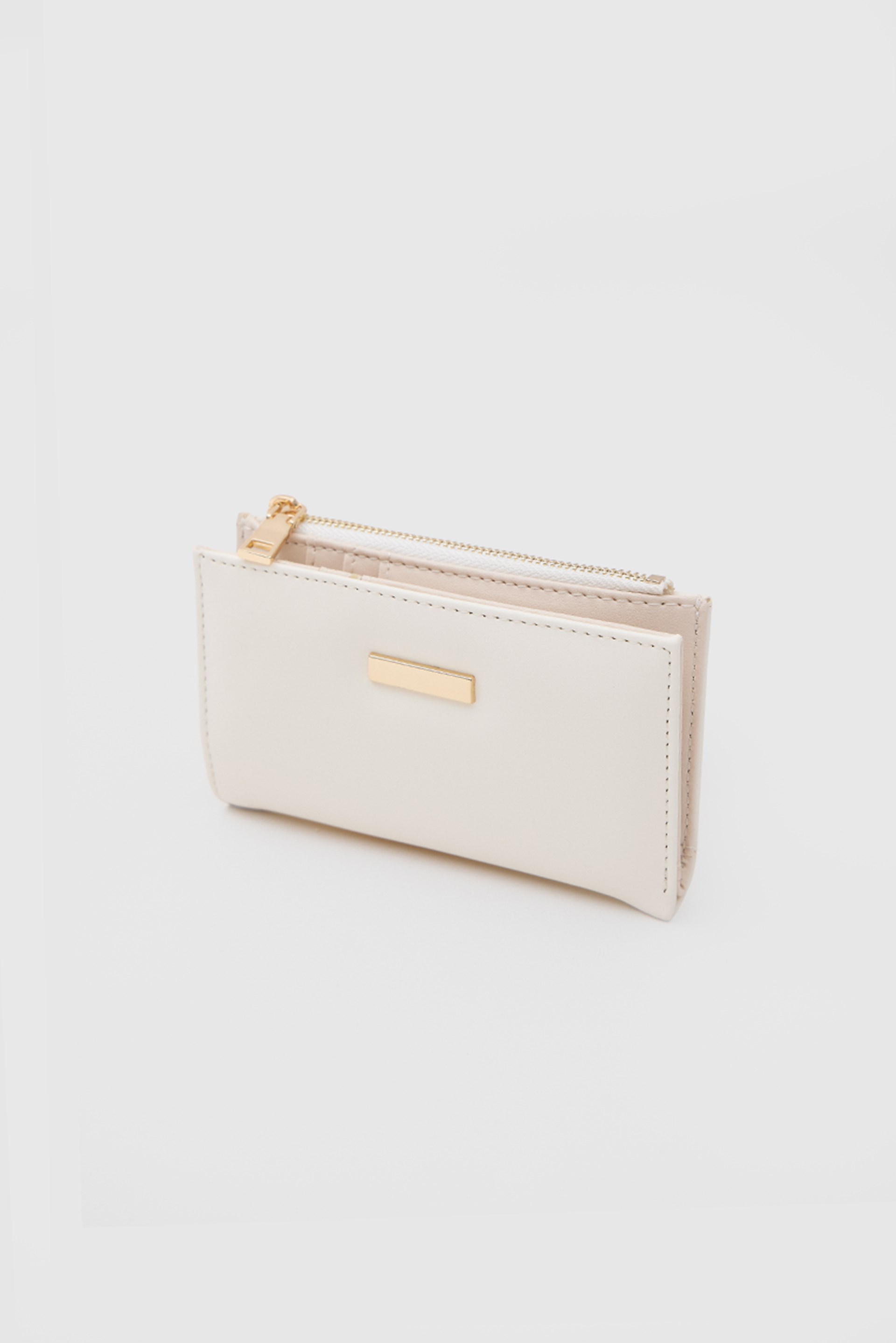 Shulebags Aster Yumuşak Dokulu Kadın Cüzdan Krem görsel 3