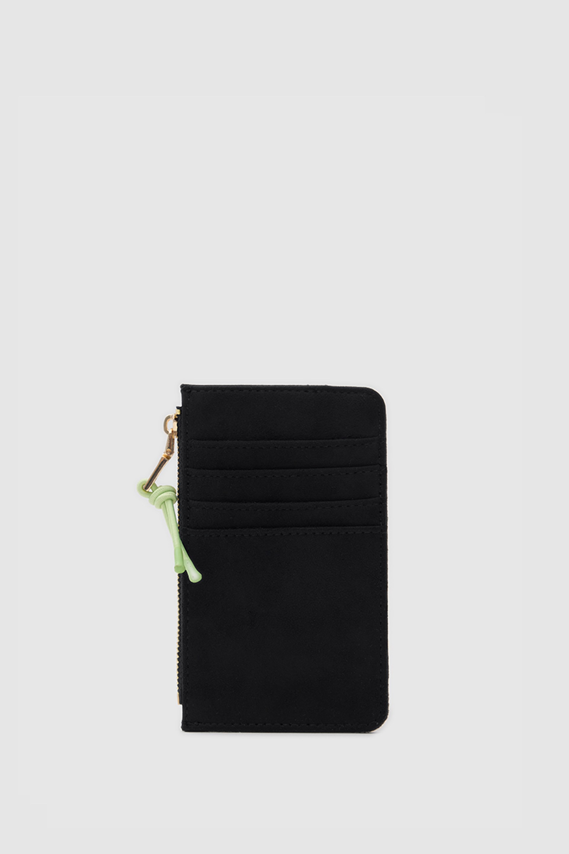 Shulebags Lume Süet Kadın Kartlık Siyah