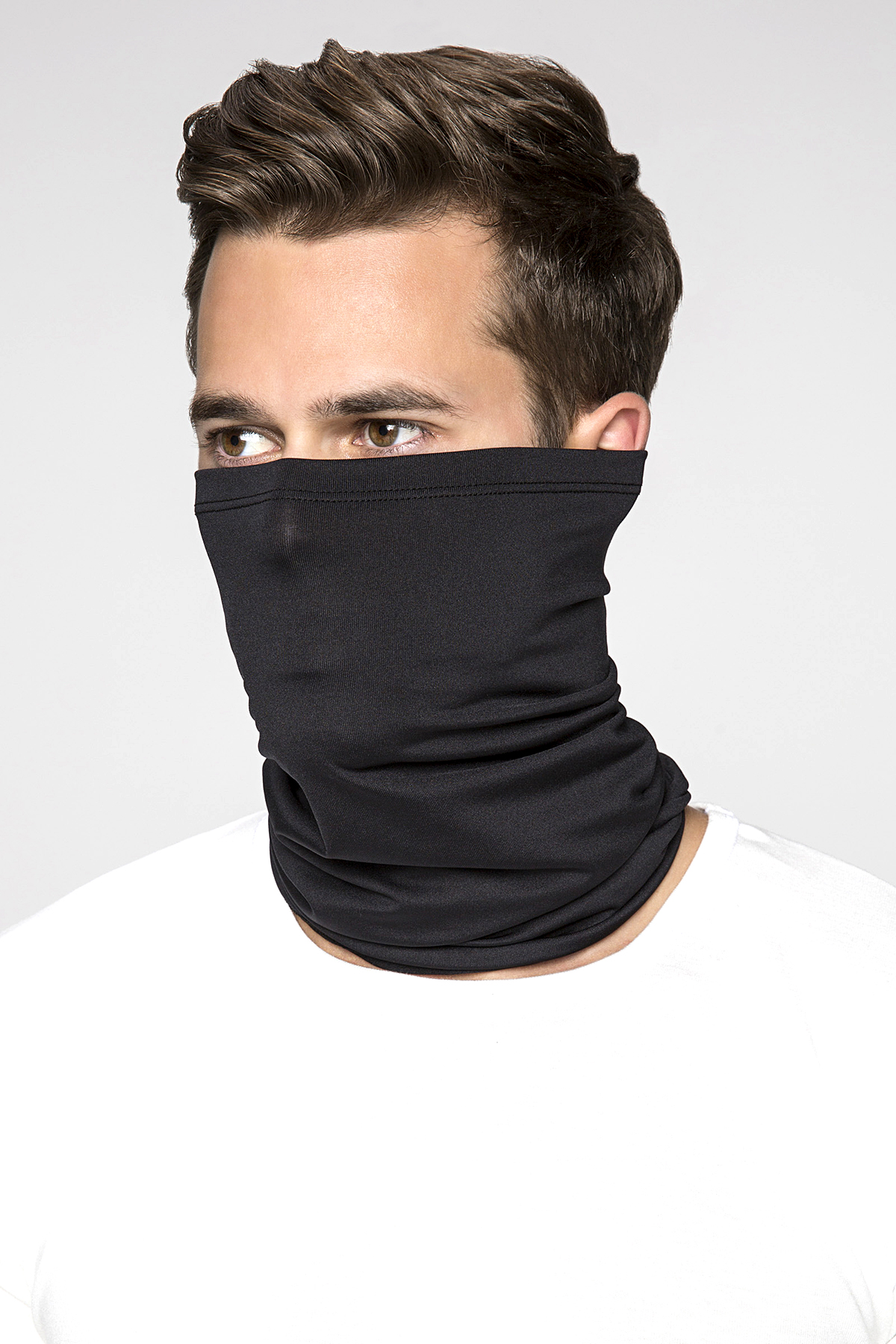 THERMOFORM Army Microfiber Boyunluk ANTİMİKROBİYEL SİYAH görsel 2