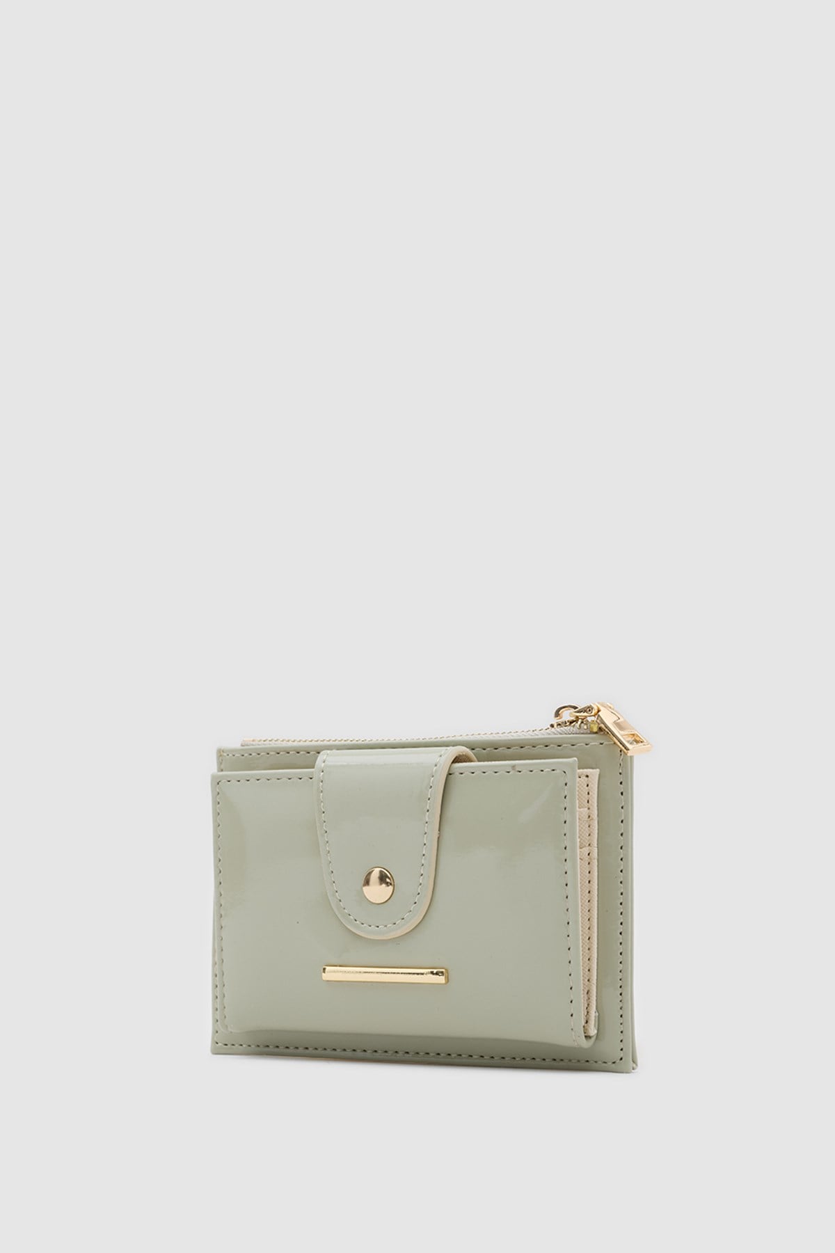 Shulebags Voga Rugan Kadın Cüzdan Mint görsel 2