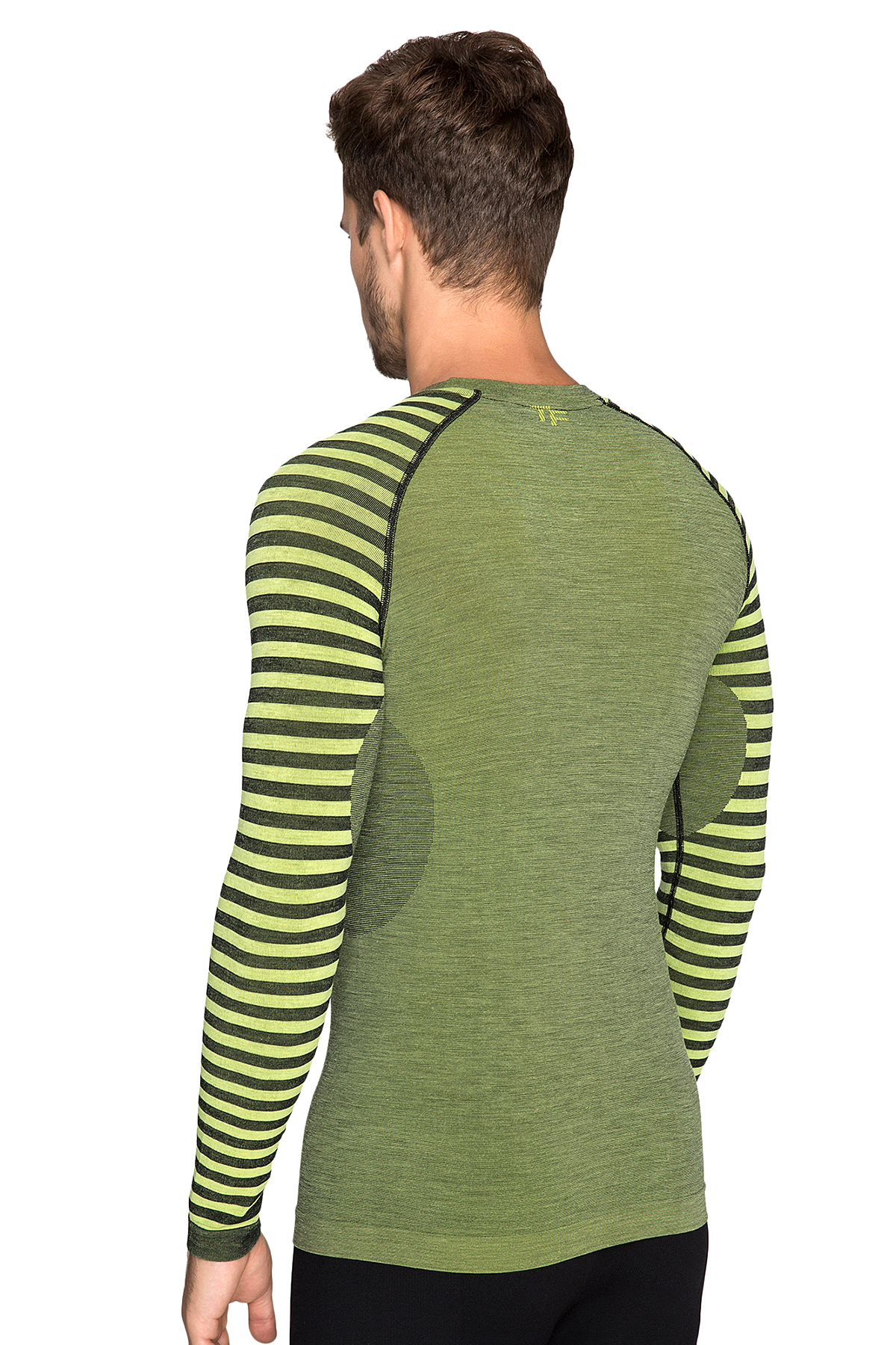 THERMOFORM Ultimate Merıno Erkek Seamless Termal Sweatshirt YESIL görsel 2