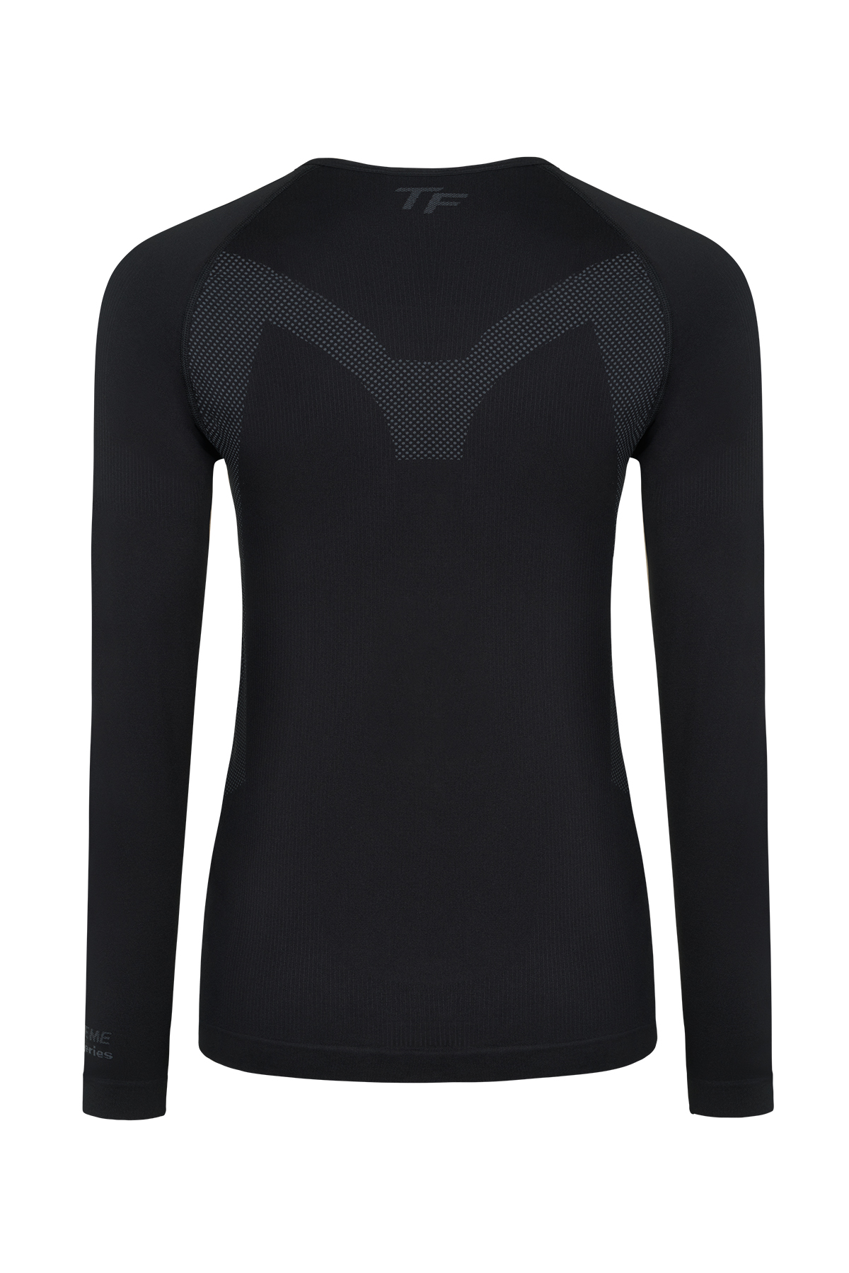 THERMOFORM Erkek Seamless Termal Sweatshirt SİYAH görsel 2