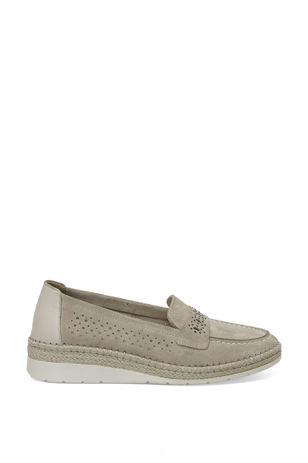 Polaris 5 Nokta 105454.Z5FX Vizon Kadın Loafer