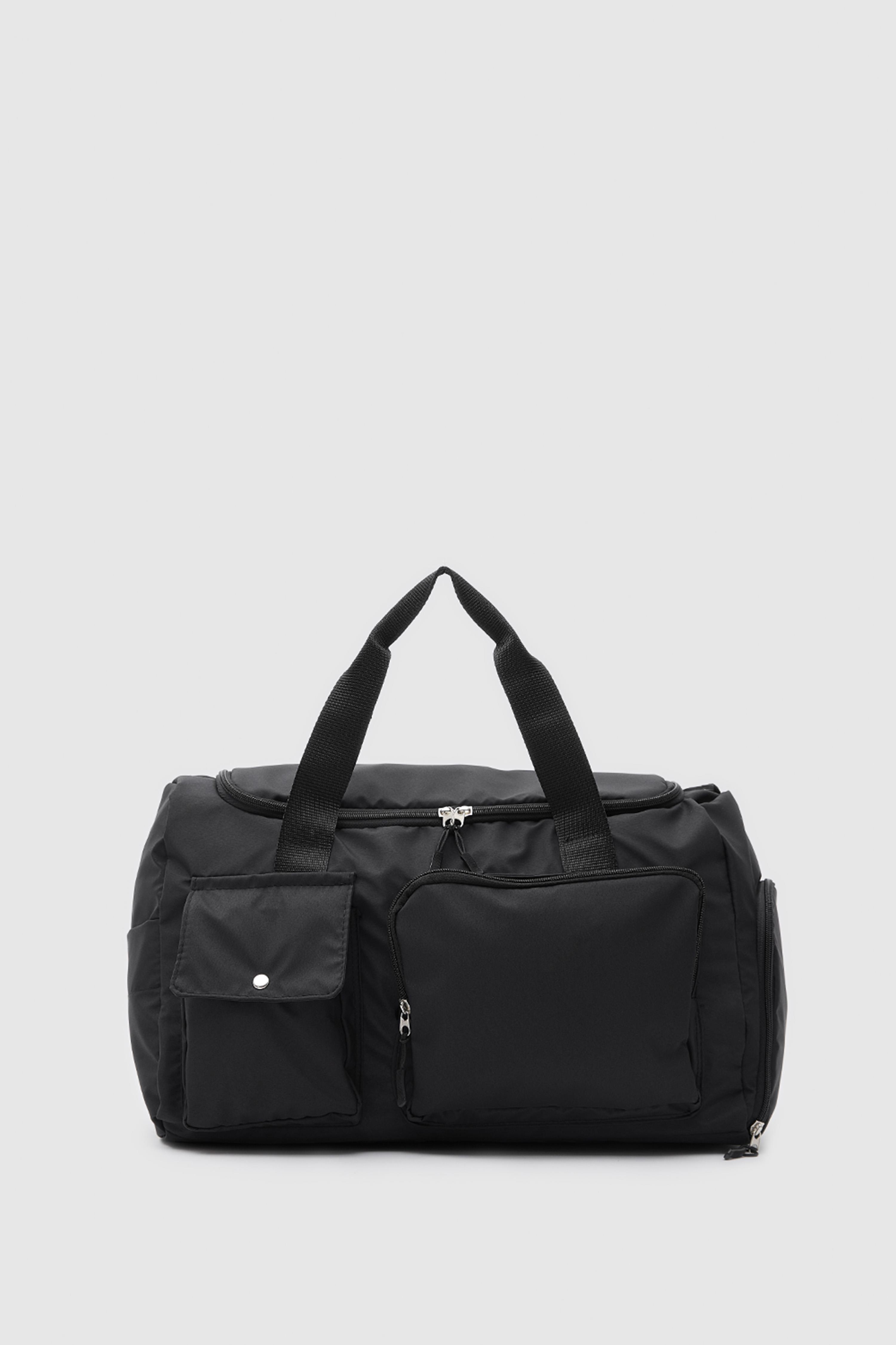 Shulebags Napa Cepli Teknik Spor Seyahat Çantası Siyah
