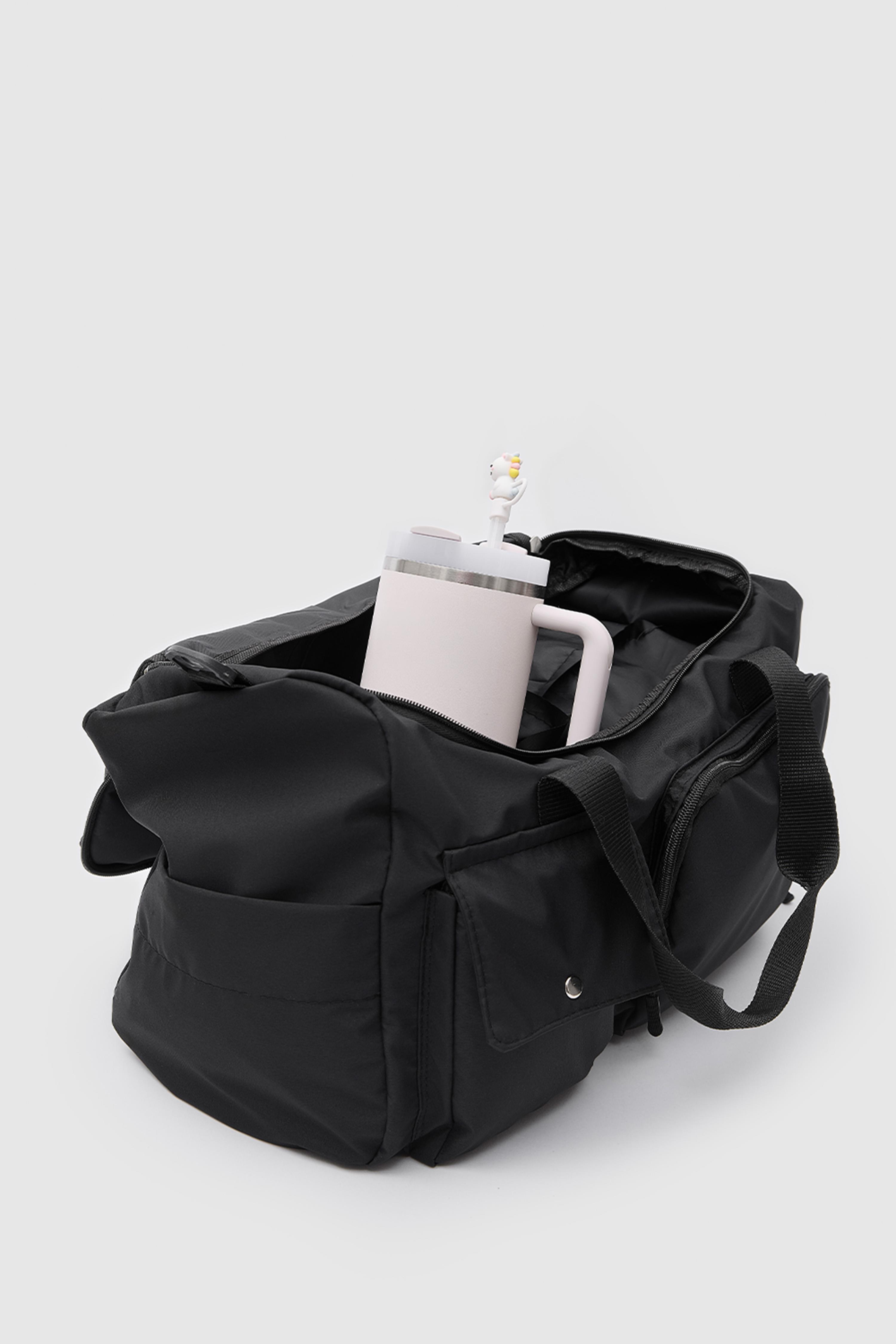 Shulebags Napa Cepli Teknik Spor Seyahat Çantası Siyah görsel 5