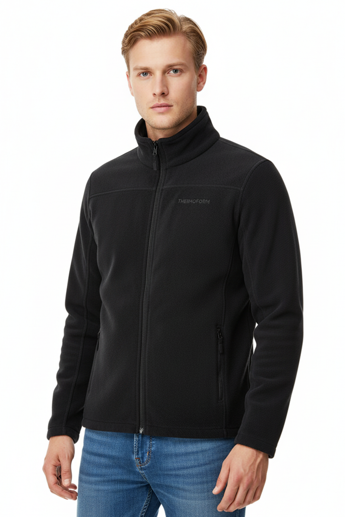 THERMOFORM Erkek Polar Fermuarlı Sweatshirt