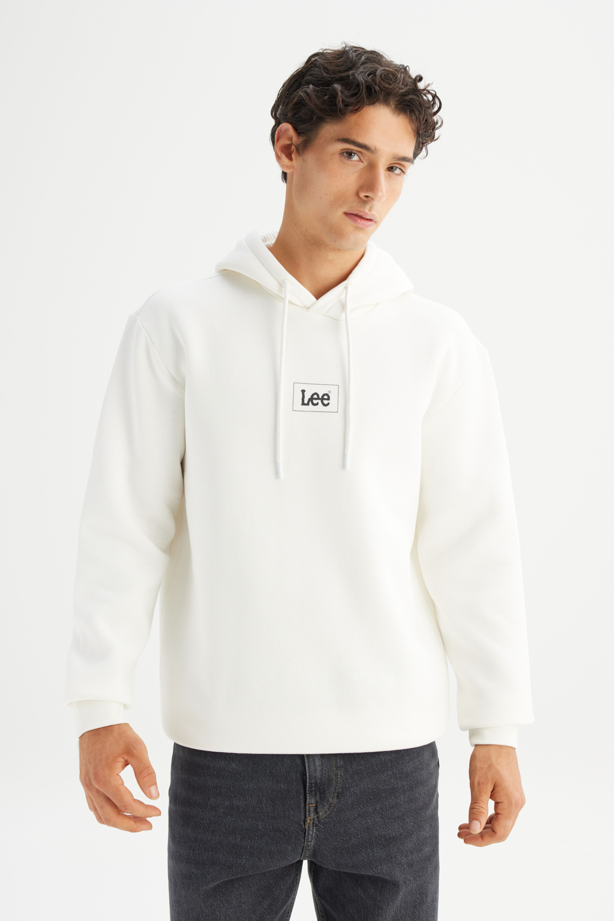 Lee Regular Fit Kapüşonlu Sweatshirt