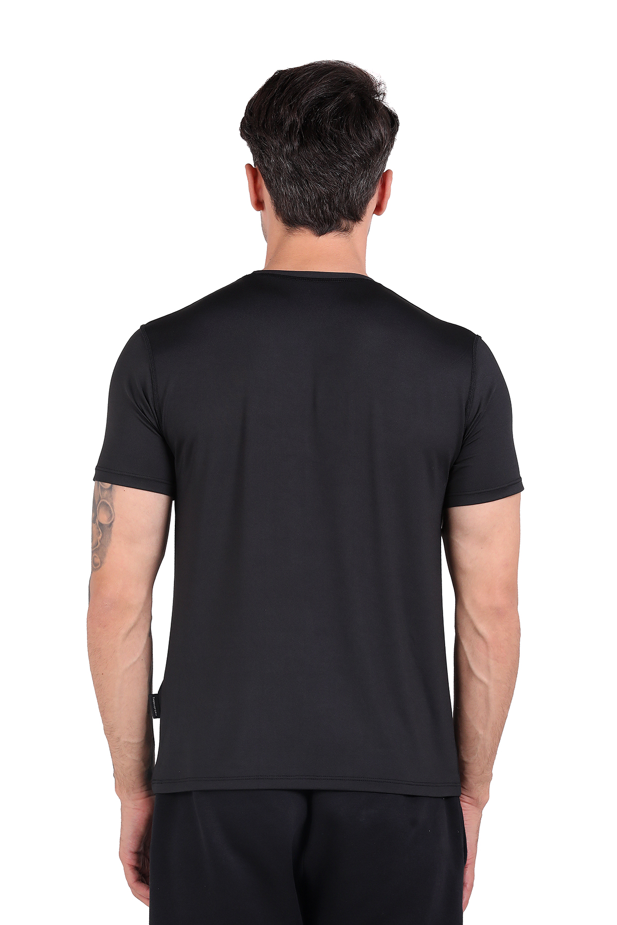 THERMOFORM Microfiber Kısa Kol Fanila SİYAH görsel 3
