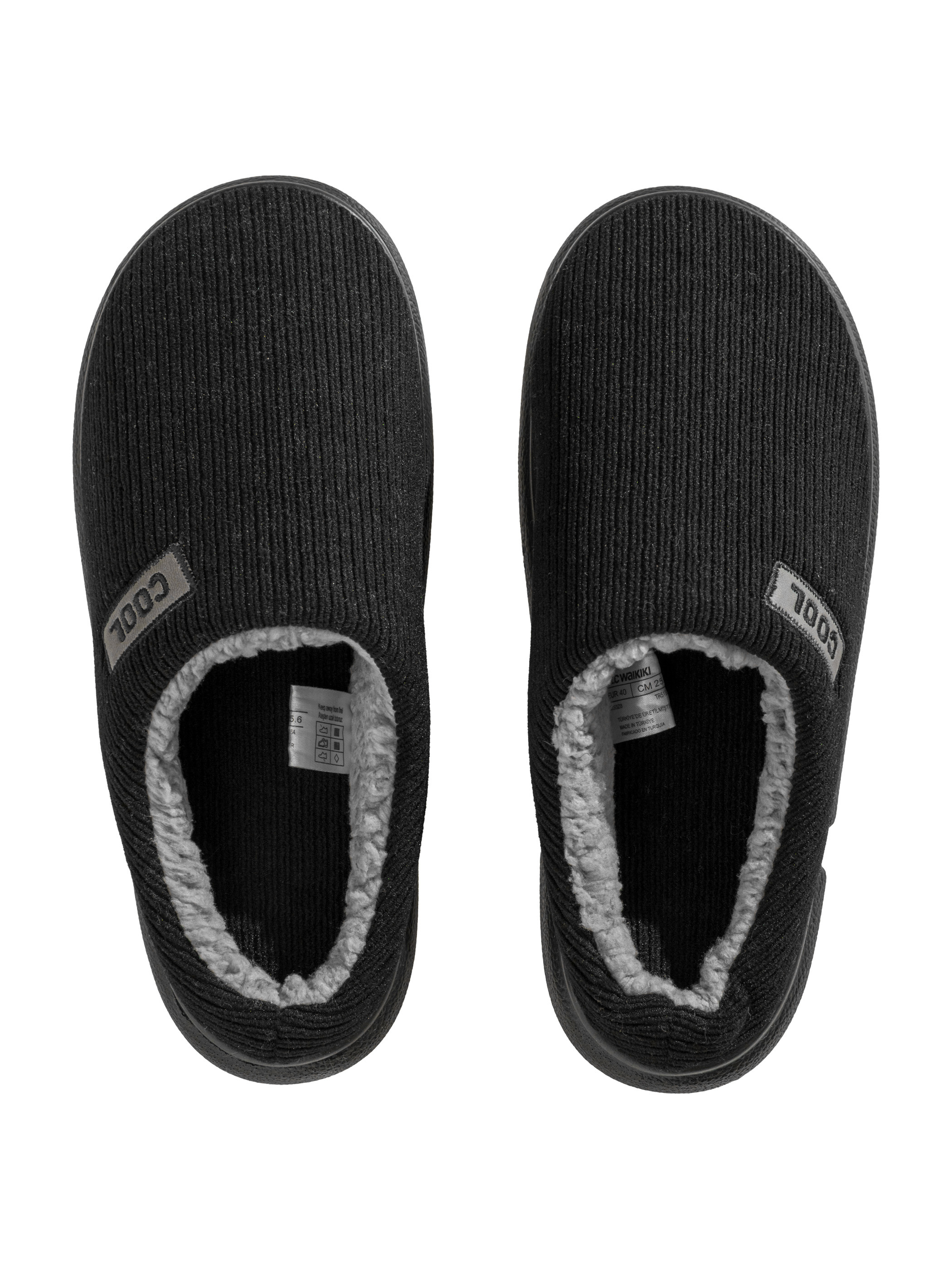 LCW STEPS Pelüş Astarlı Erkek Ev Terliği görsel 6
