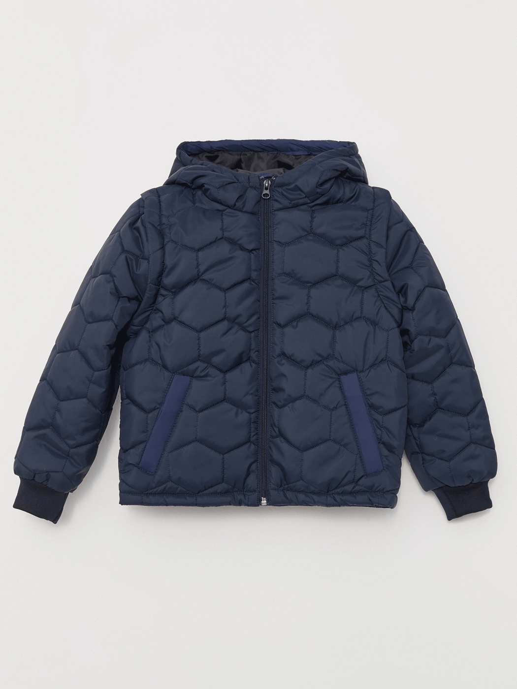 Boy's Down Jacket With Hood W2HK62Z4SP7 W2HK62Z4SP7 LC Waikiki