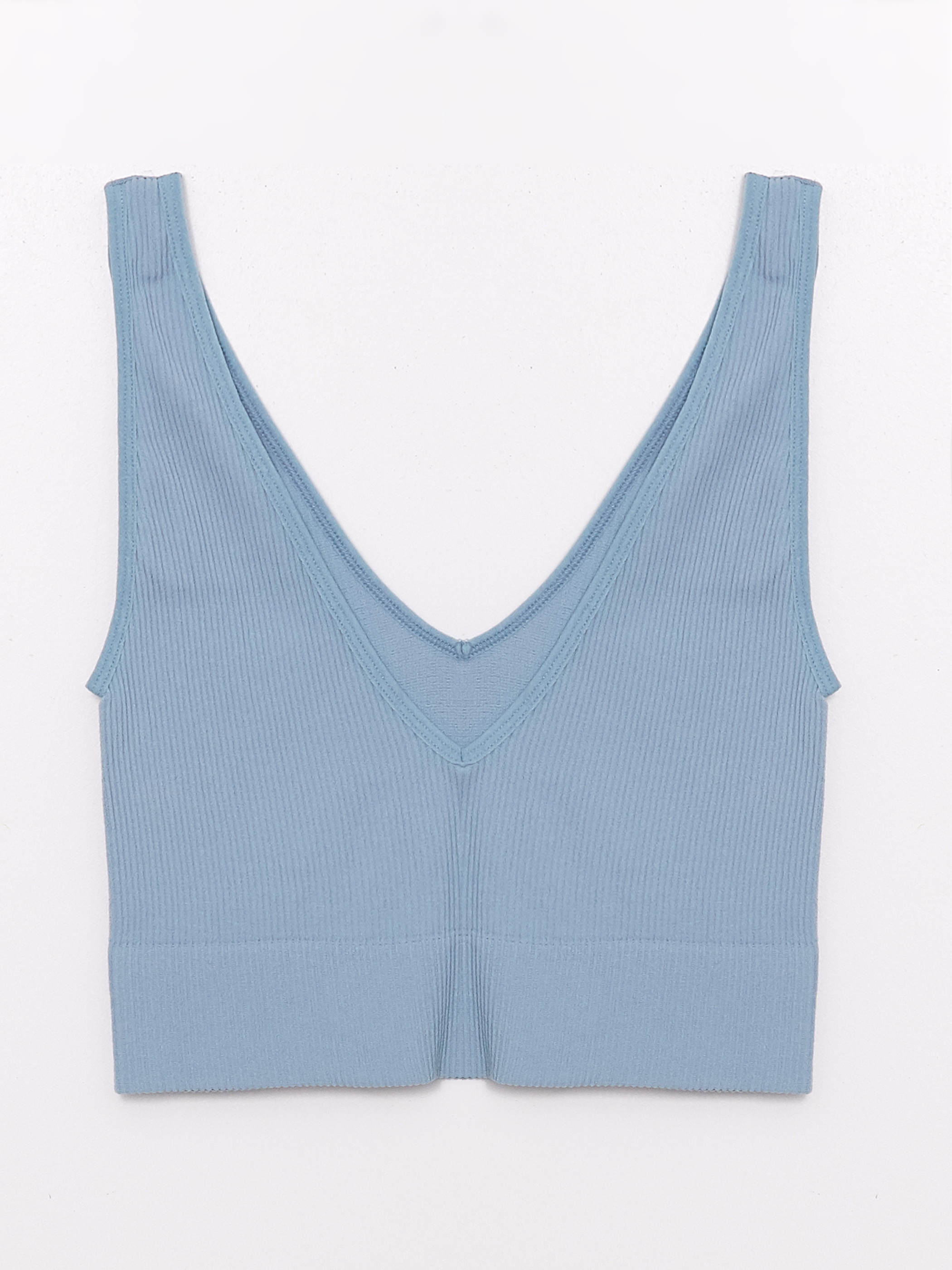 XSIDE ACTIVE V Yaka Düz Seamless Kadın Spor Büstiyer görsel 6