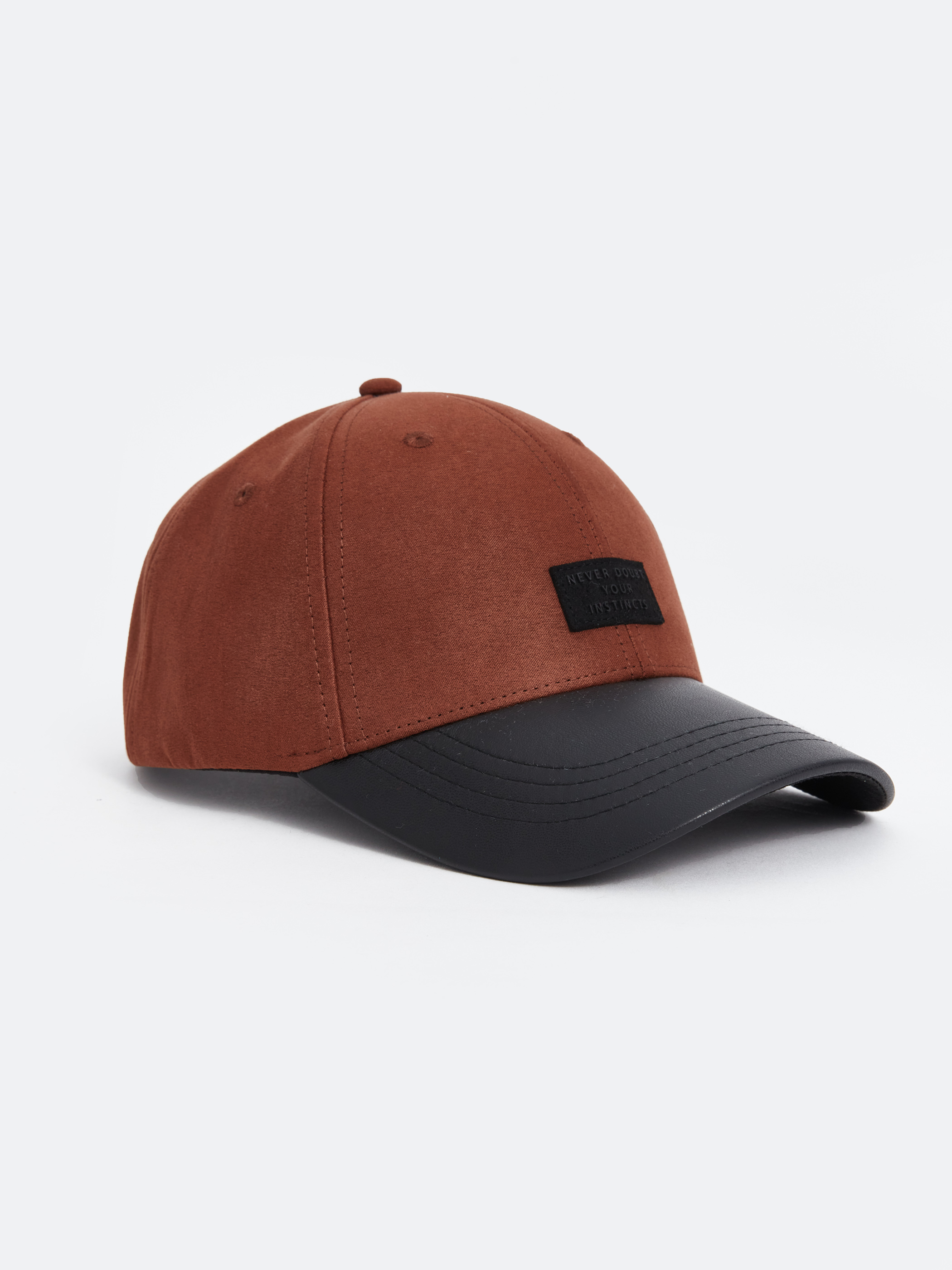 LCW ACCESSORIES Süet Görünümlü Erkek Kep Şapka görsel 3