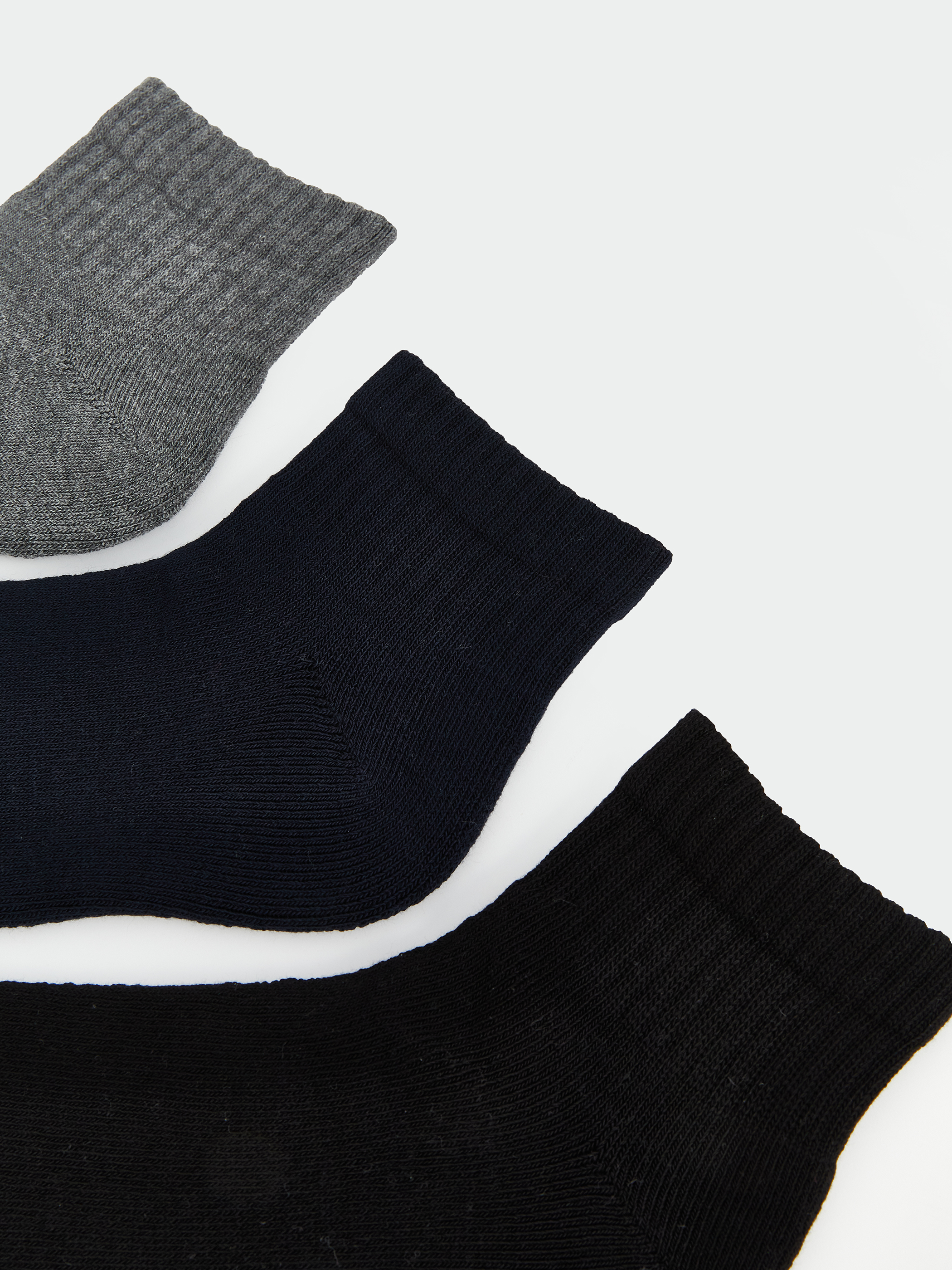 LCW ACCESSORIES Erkek Soket Havlu Çorap 3'lü görsel 2
