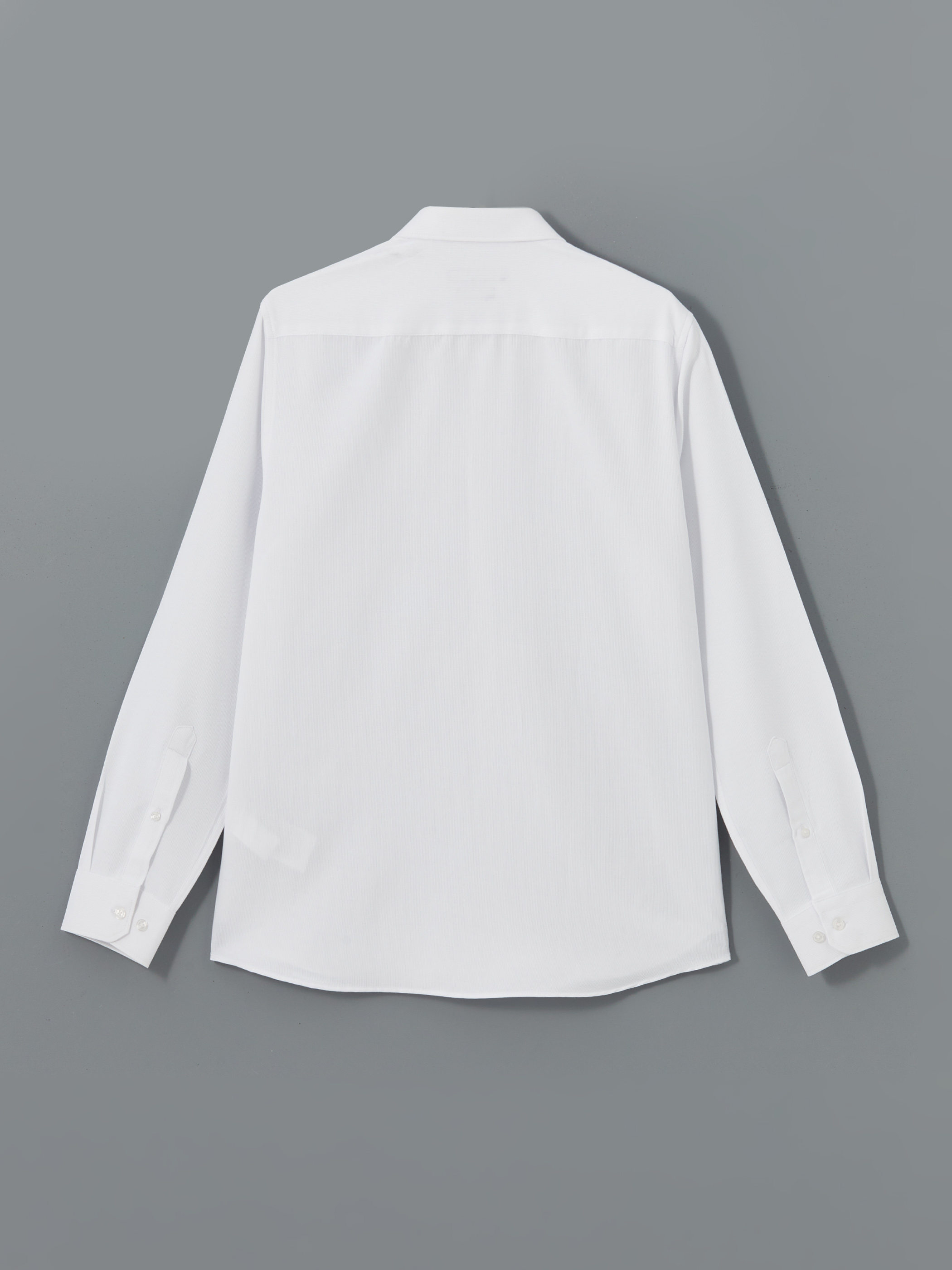LCW BUSINESS Slim Fit Uzun Kollu Armürlü Erkek Gömlek görsel 6