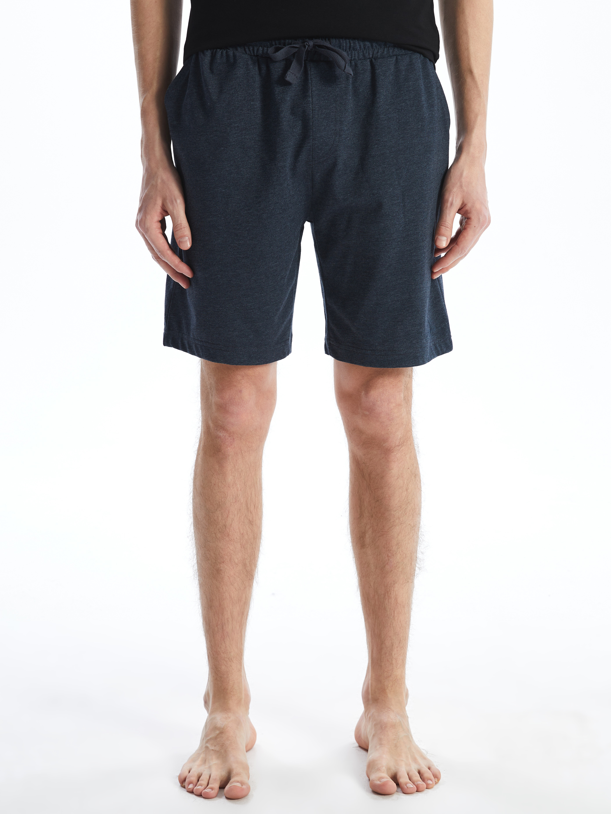 LC WAIKIKI Slim Fit Erkek Pijama Alt Şort görsel 2