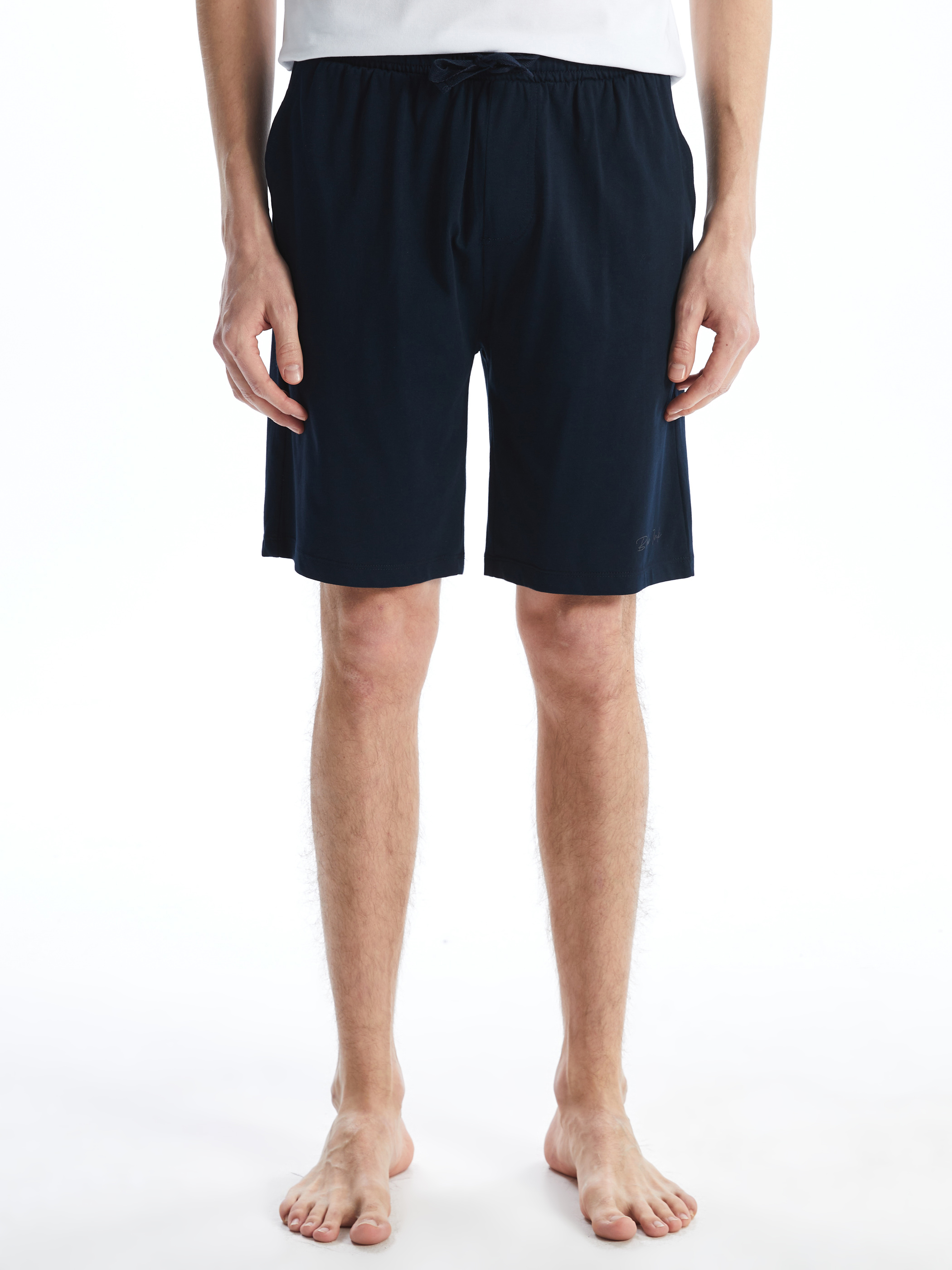 LC WAIKIKI Slim Fit Erkek Pijama Alt Şort görsel 2