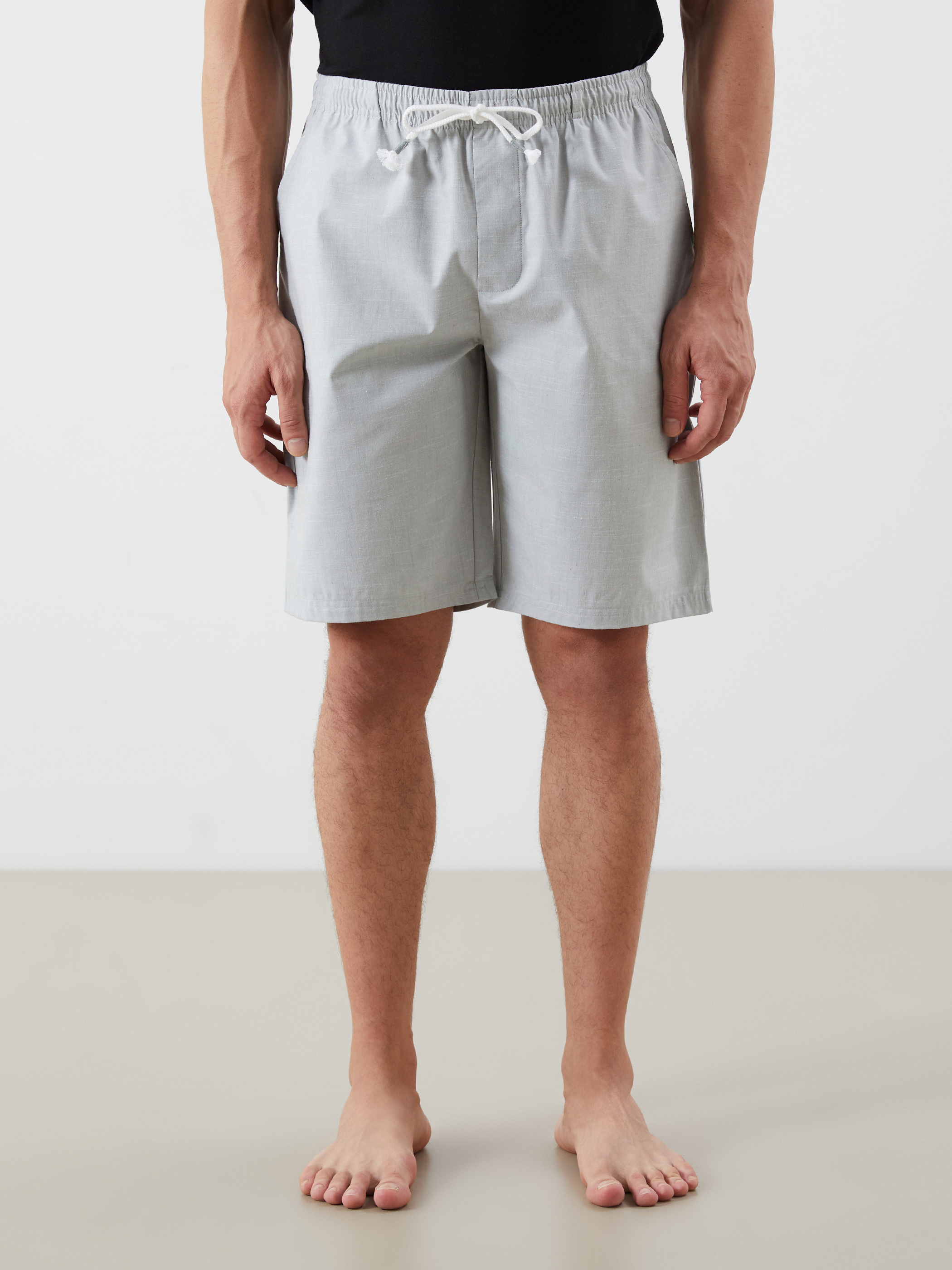 LC WAIKIKI Standart Kalıp Erkek Pijama Alt Şort görsel 2