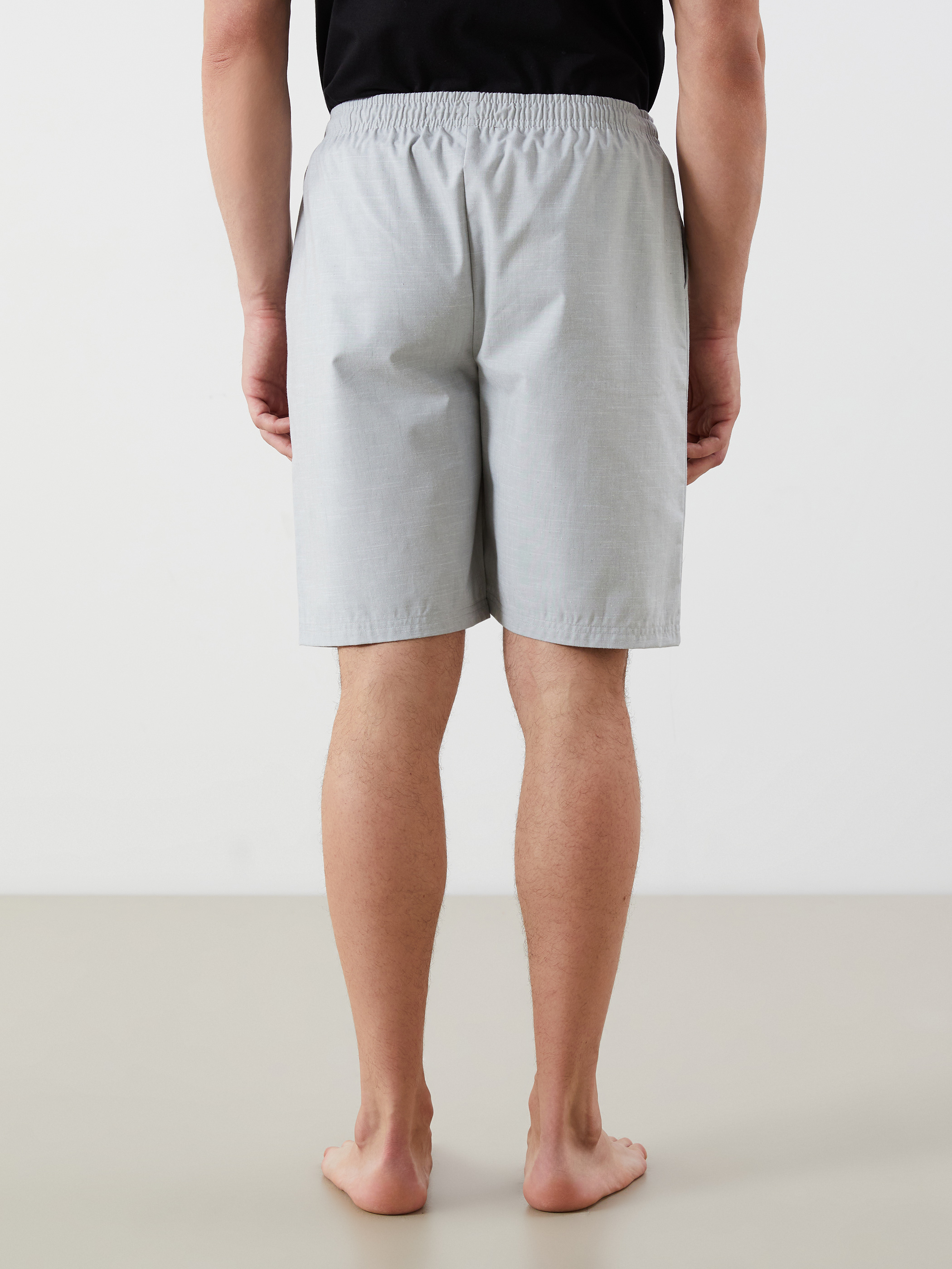 LC WAIKIKI Standart Kalıp Erkek Pijama Alt Şort görsel 4