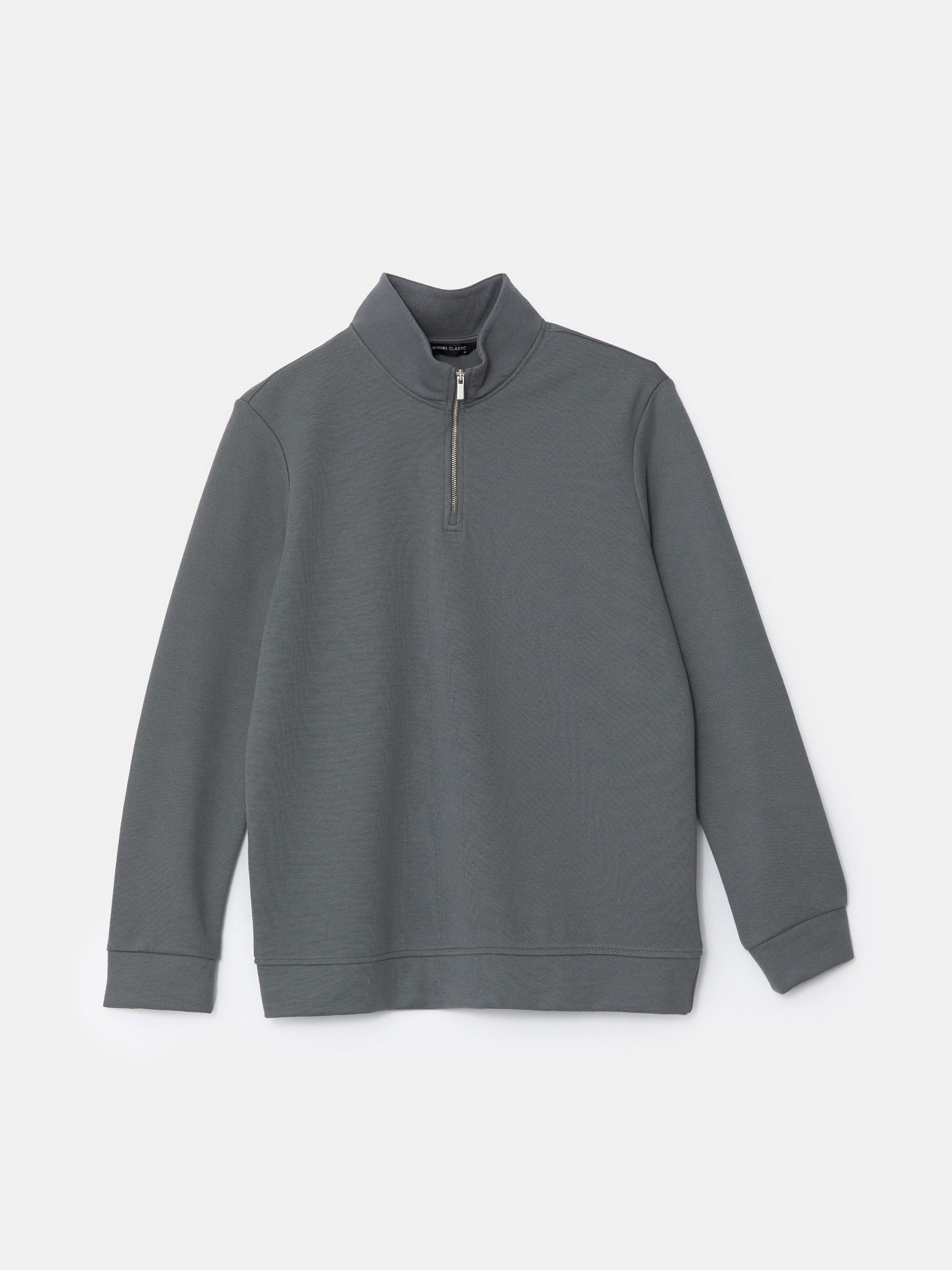 LCWAIKIKI Classic Dik Yaka Erkek Sweatshirt görsel 5