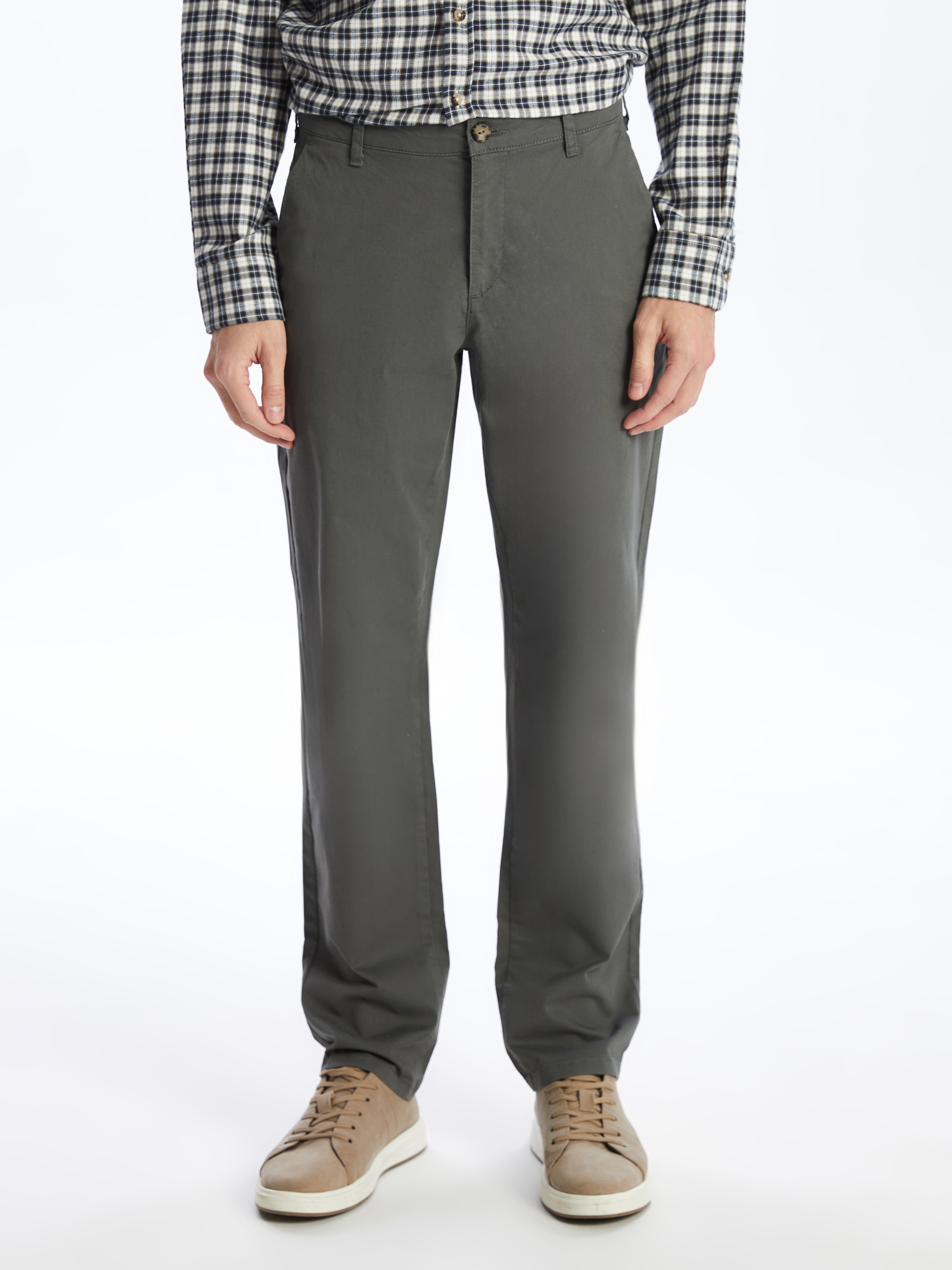 LCWAIKIKI Classic Regular Fit Gabardin Erkek Chino Pantolon görsel 2