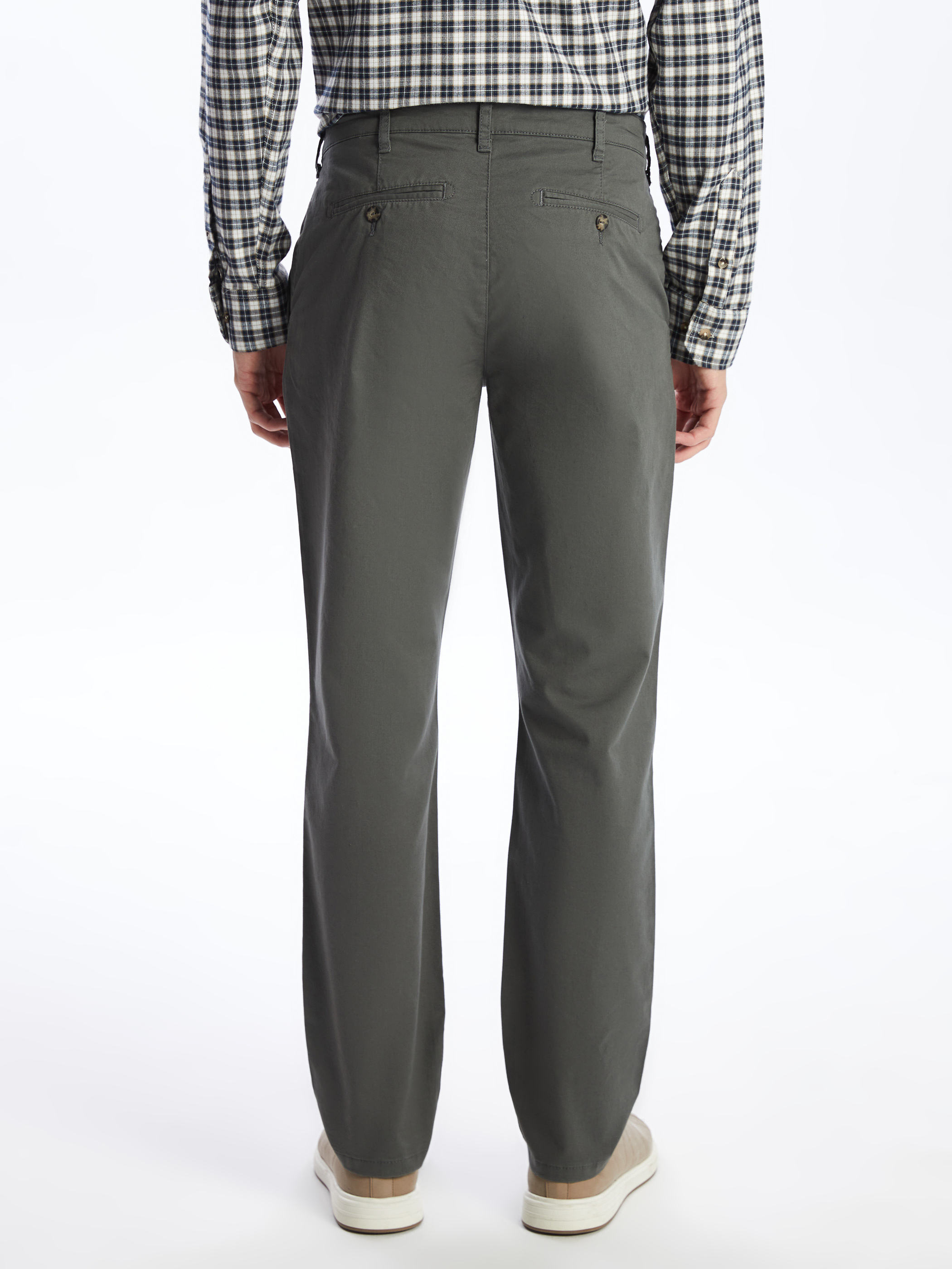 LCWAIKIKI Classic Regular Fit Gabardin Erkek Chino Pantolon görsel 4