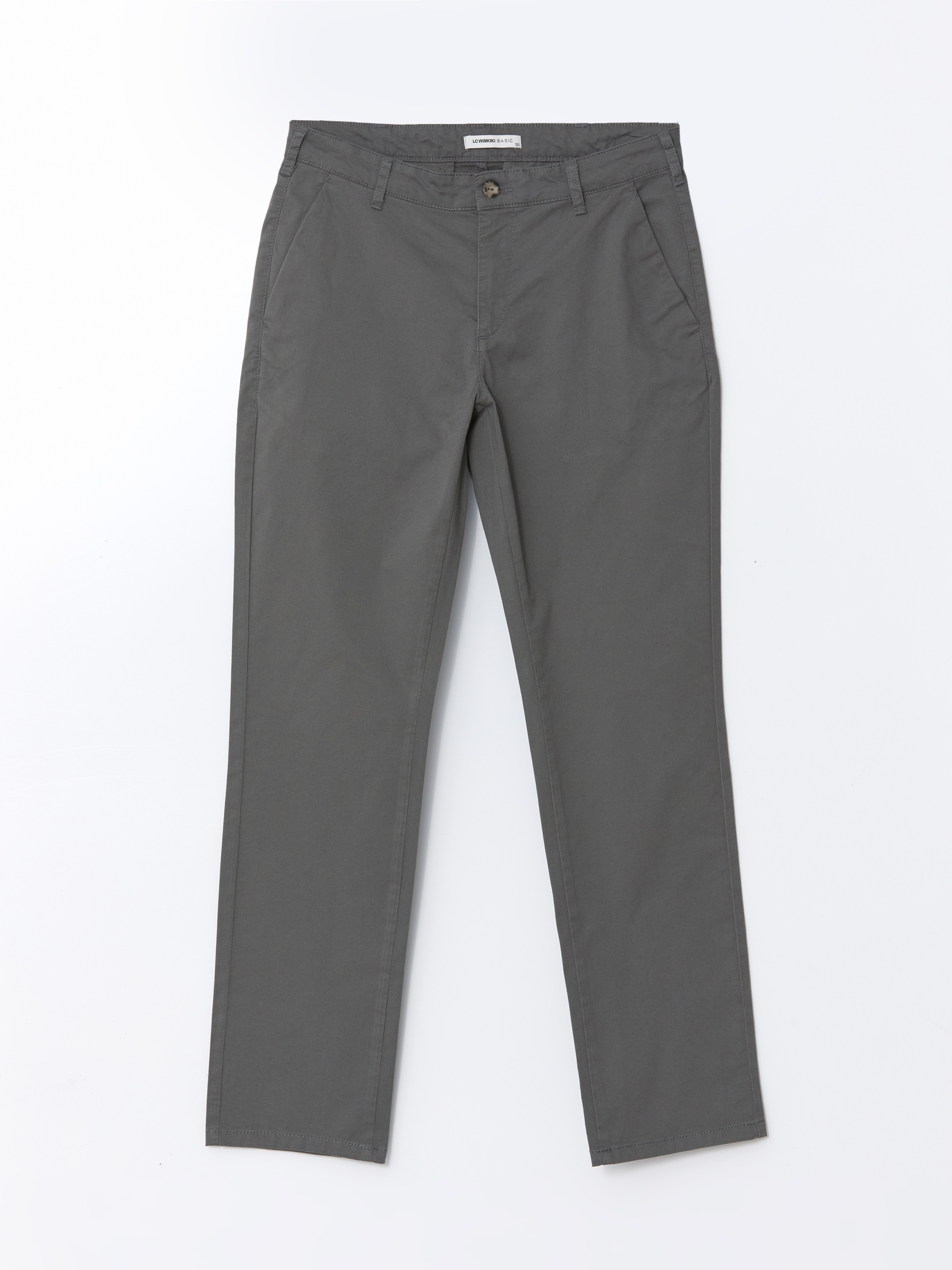LCWAIKIKI Classic Regular Fit Gabardin Erkek Chino Pantolon görsel 5