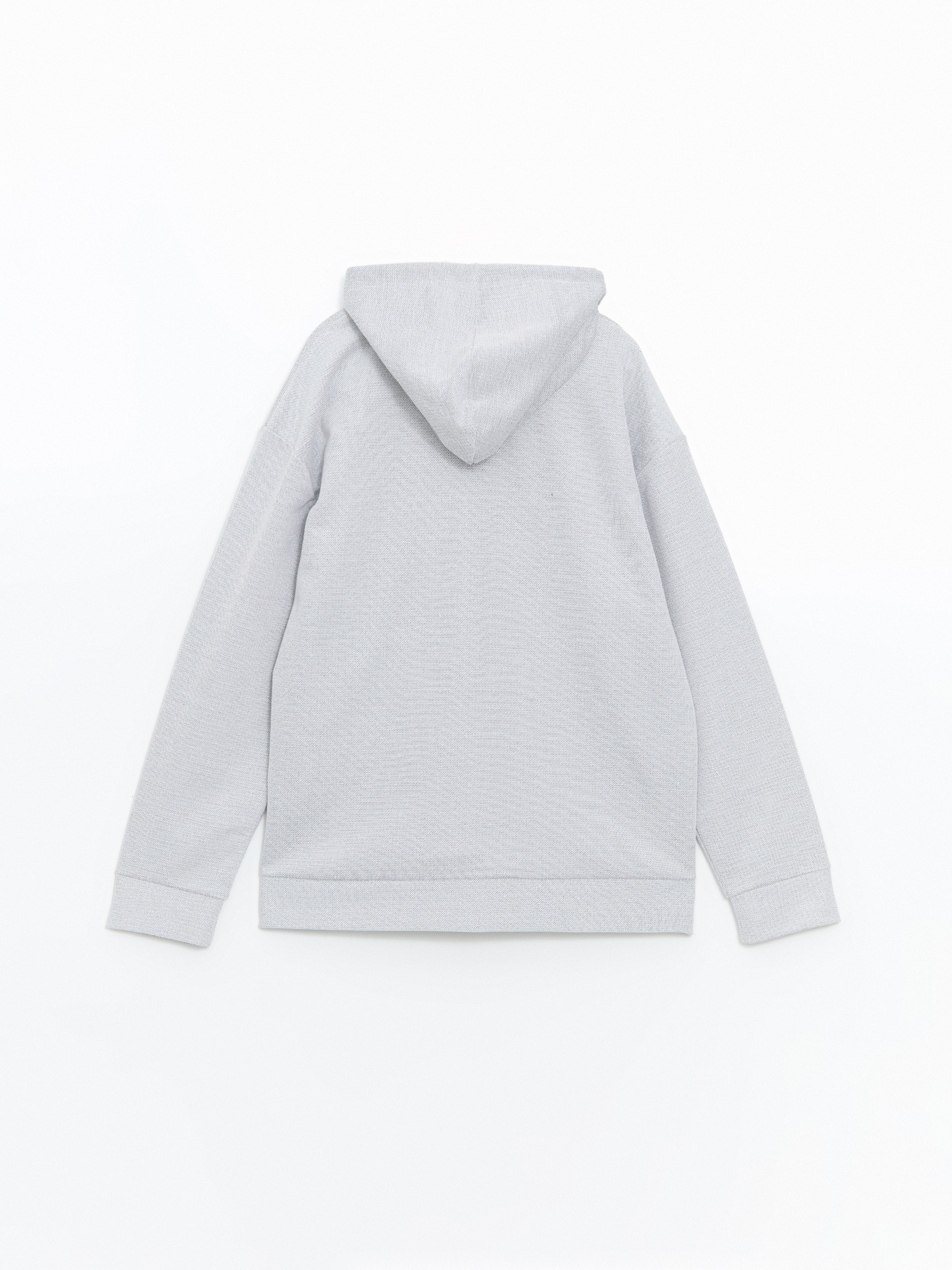 XSIDE Kapüşonlu Uzun Kollu Erkek Fermuarlı Sweatshirt görsel 7