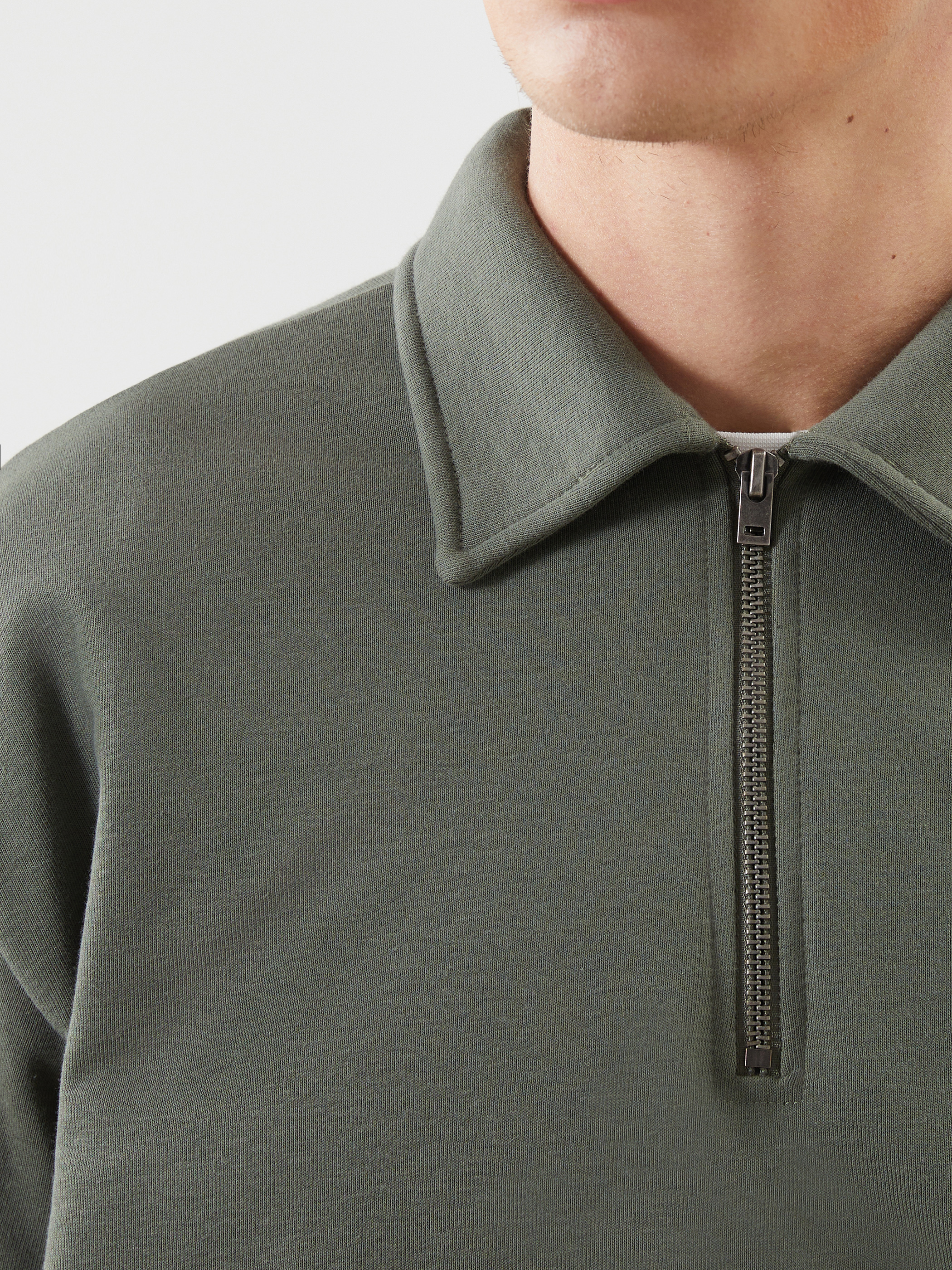 XSIDE Polo Yaka Uzun Kollu Erkek Sweatshirt görsel 3