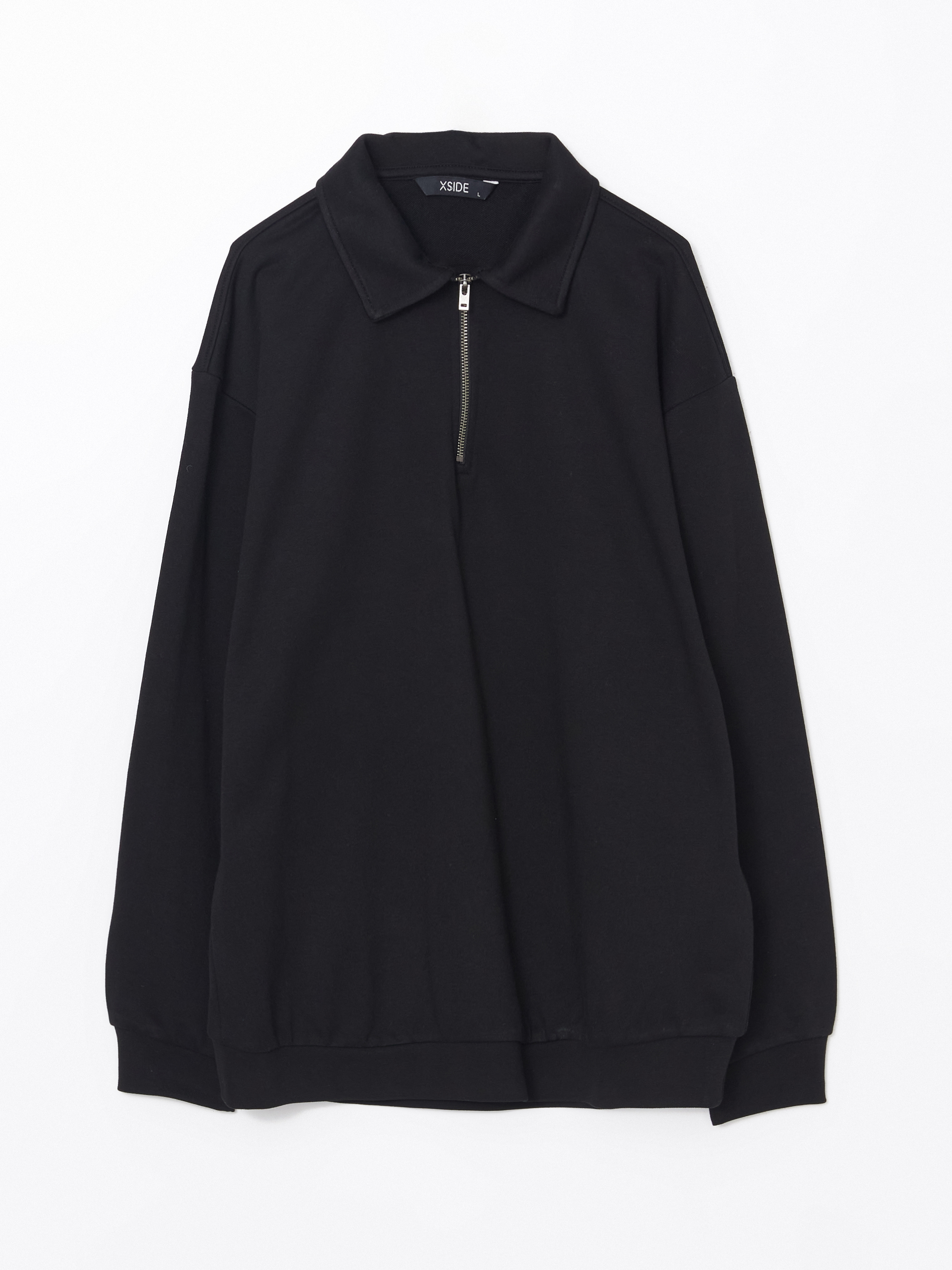 XSIDE Polo Yaka Uzun Kollu Erkek Sweatshirt görsel 5