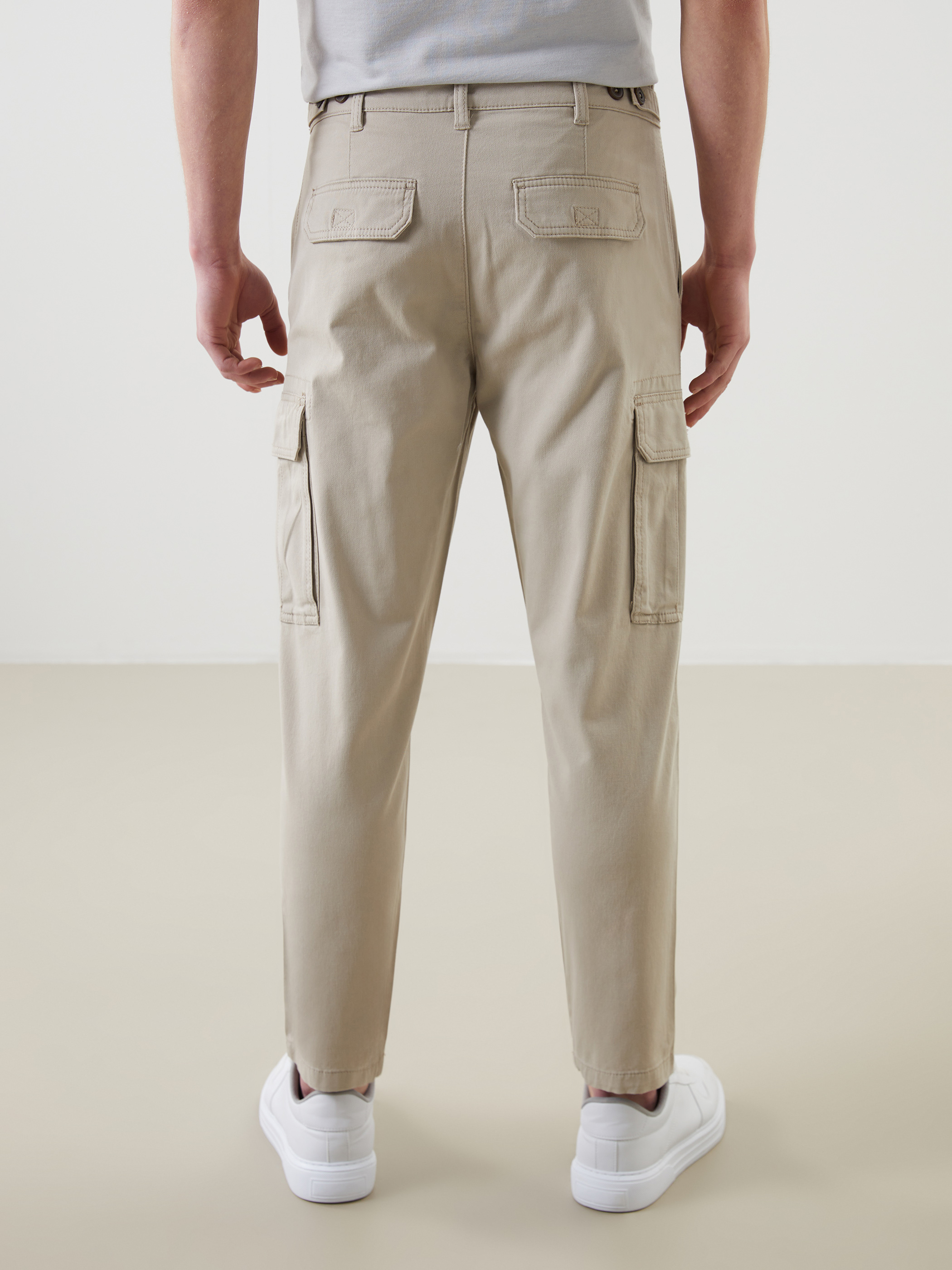 XSIDE Standart Kalıp Gabardin Erkek Pantolon görsel 4