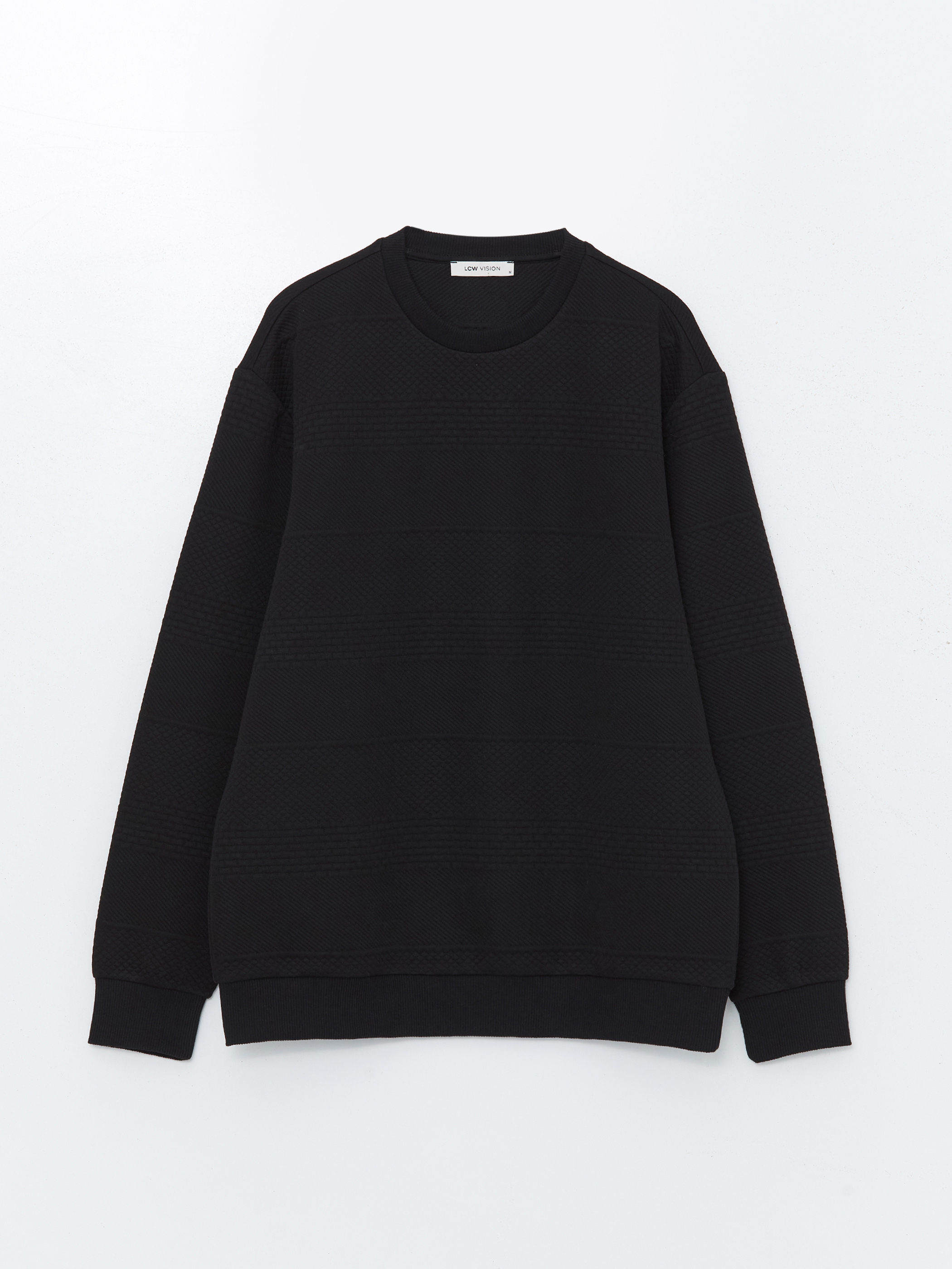 LCW Vision Bisiklet Yaka Uzun Kollu Erkek Sweatshirt görsel 5